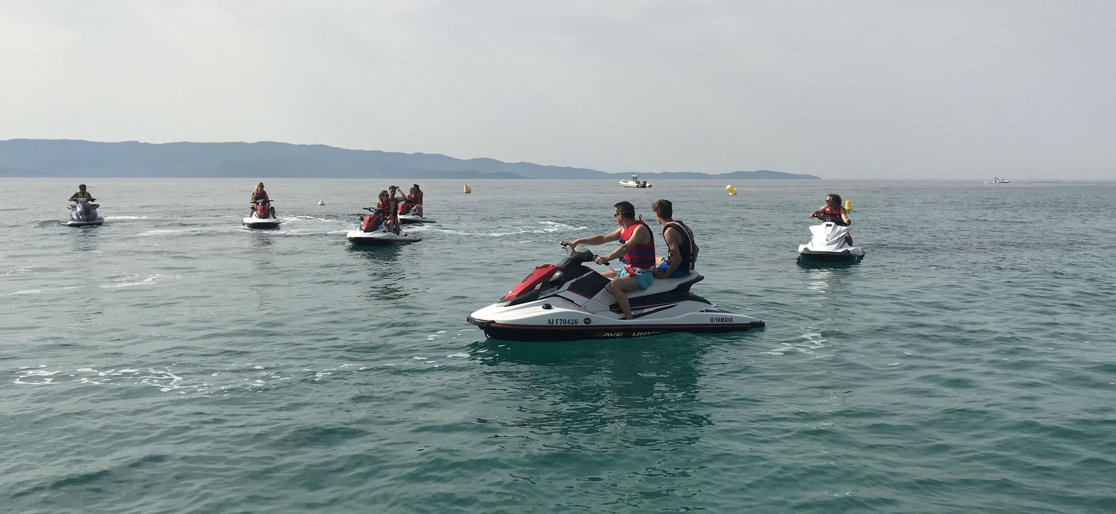 Initiation Jet Ski Solo Duo Baie Dajaccio