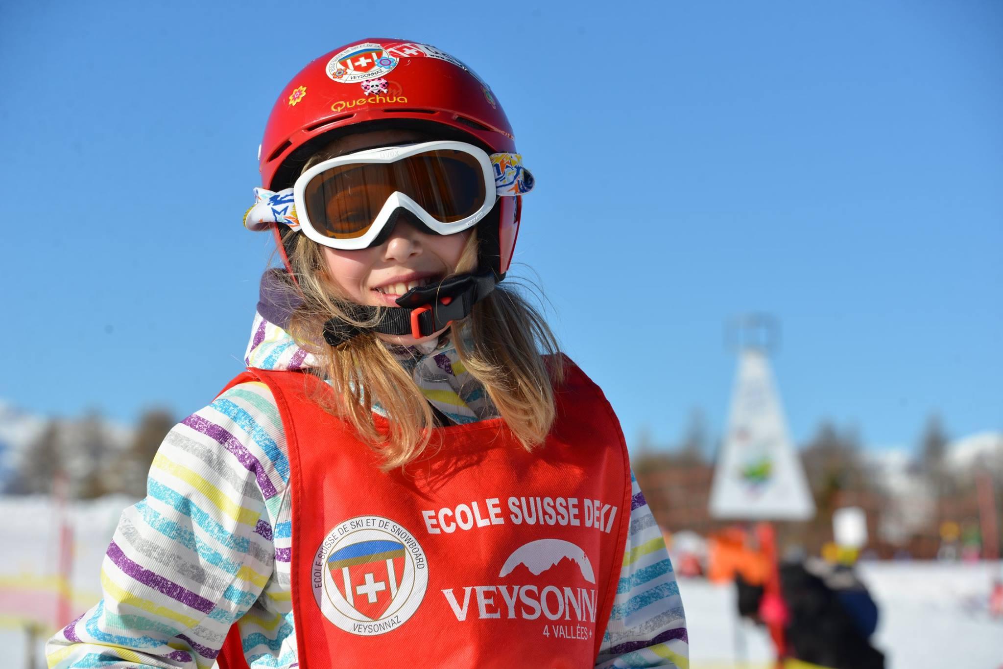 Thyon les Collons - Kids Ski Lessons (6-12 y.) for First Timers - Full Day