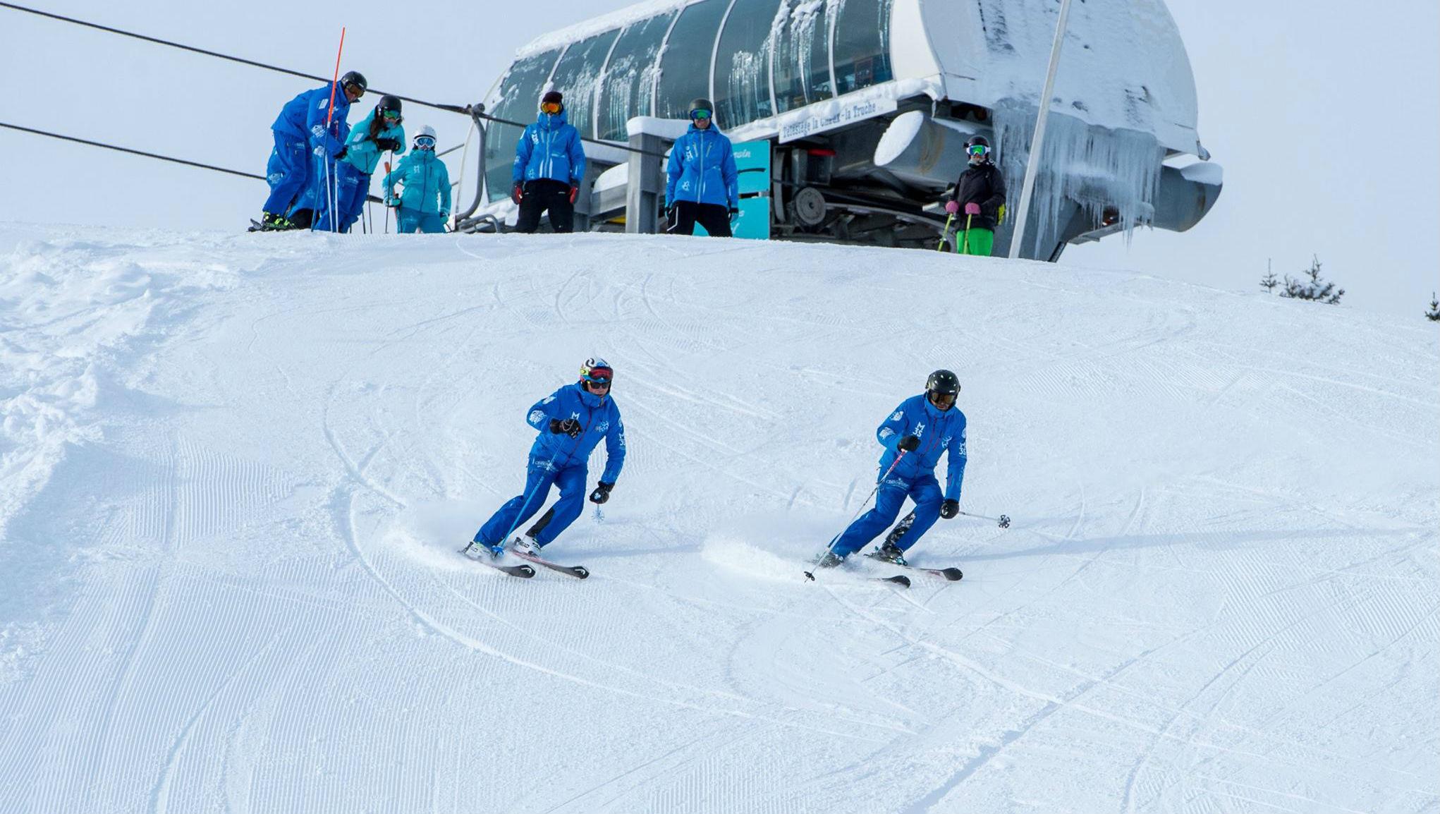 Les Arcs - Off-Piste Skiing Lessons for Experienced Skiers - Arc 1800