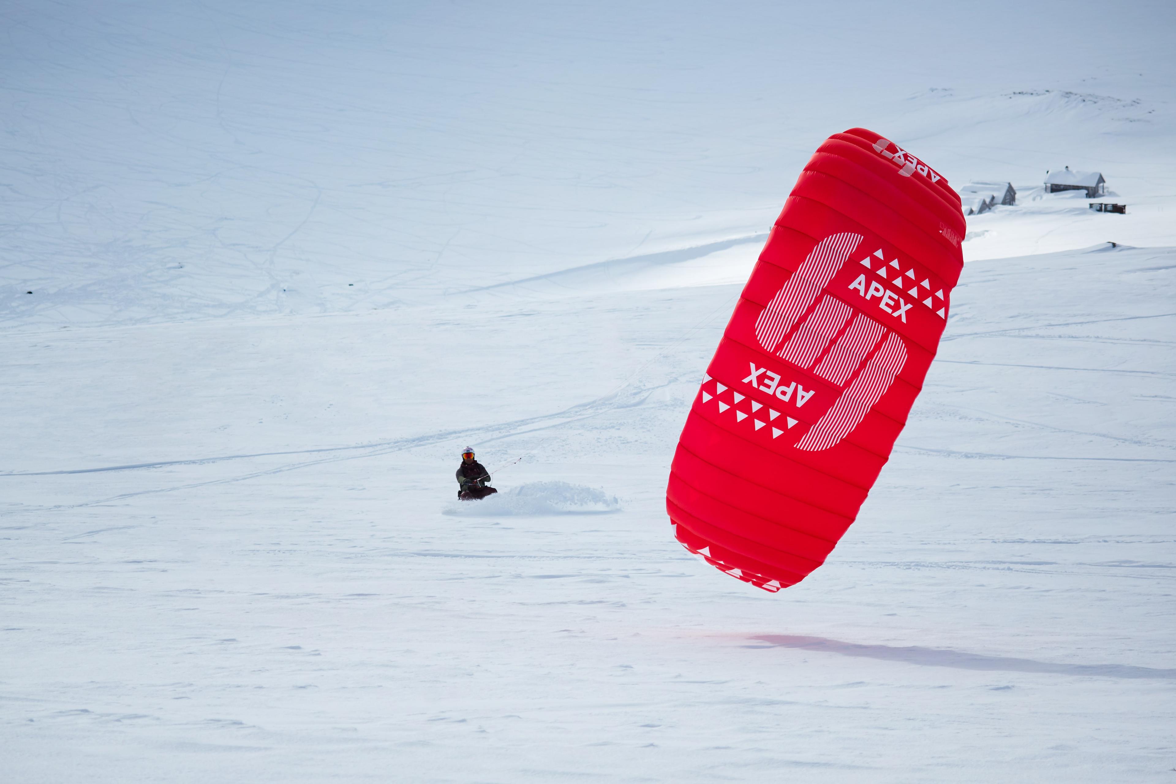 Corvatsch - Snowkite lessons for Beginners