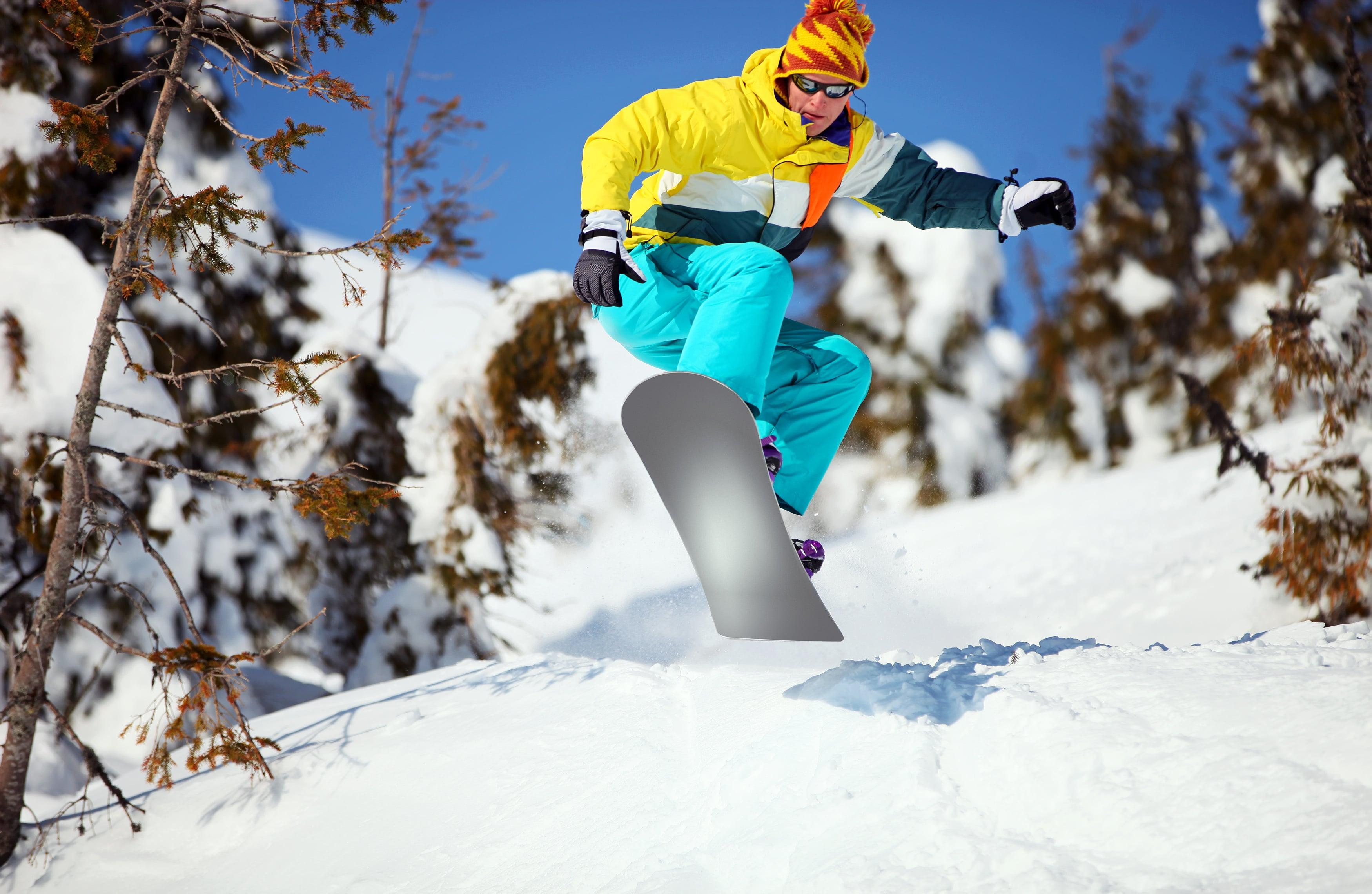 Les Arcs - Private Snowboarding Lessons - February - Arc 1950