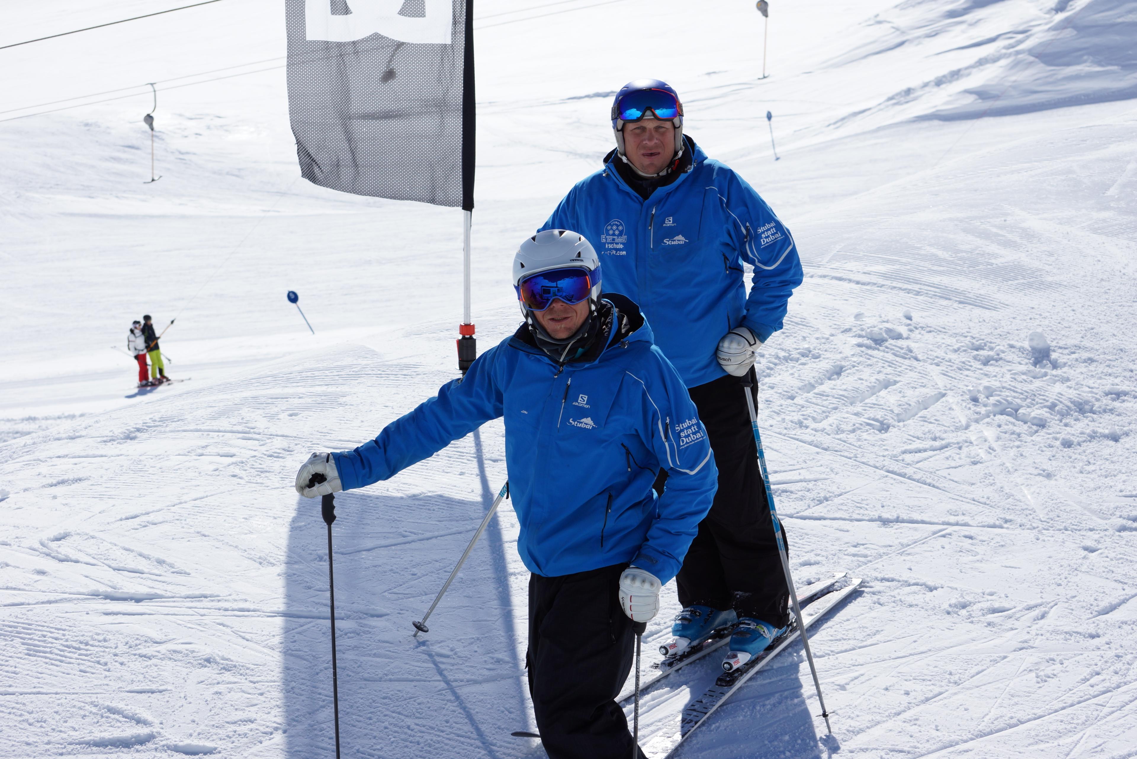 Stubai Gletscher - Ski Lessons for People in their Golden Age (50+)