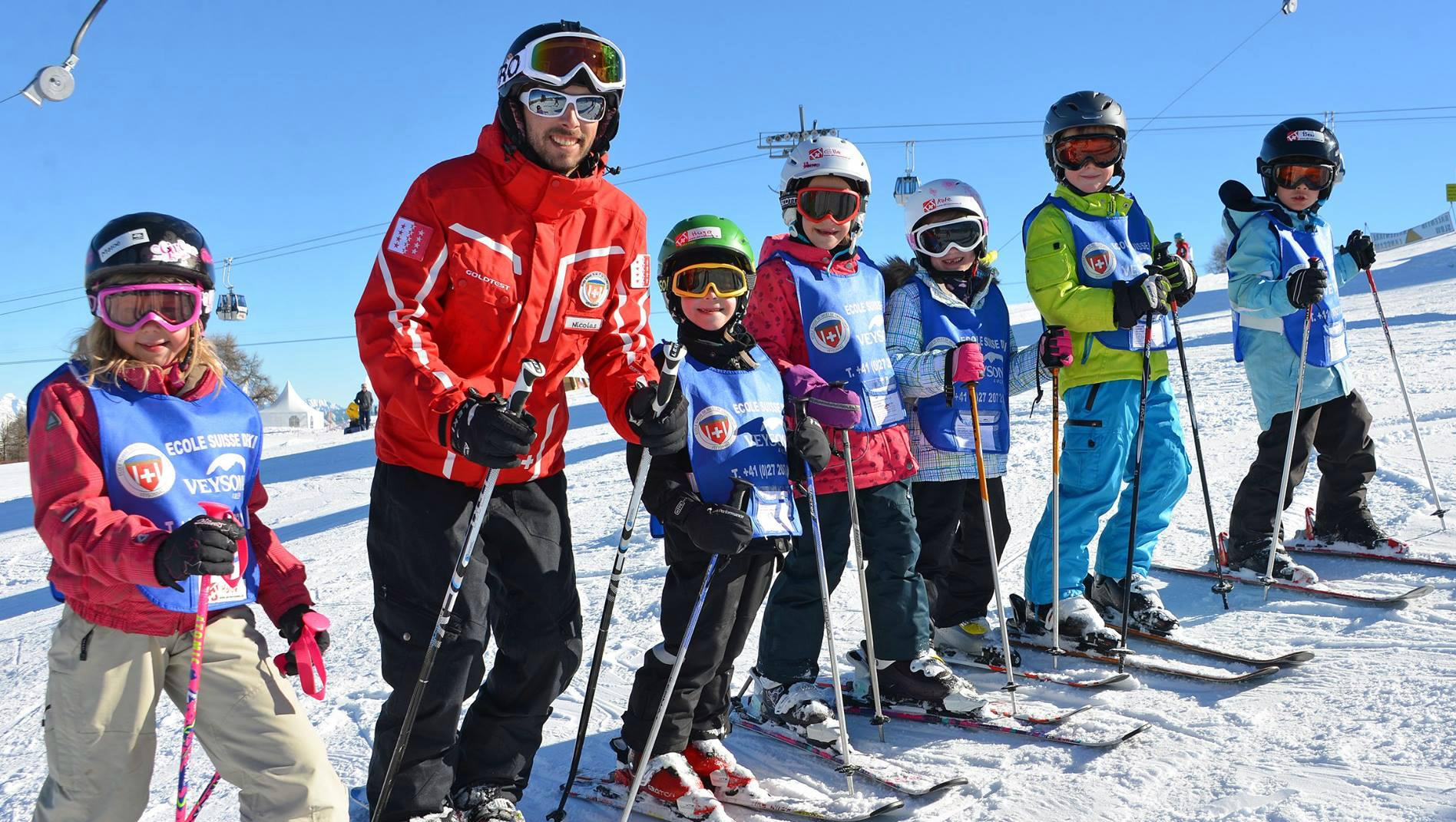 Thyon les Collons - Kids Ski Lessons (6-12 y.) for Advanced Skiers - Full Day