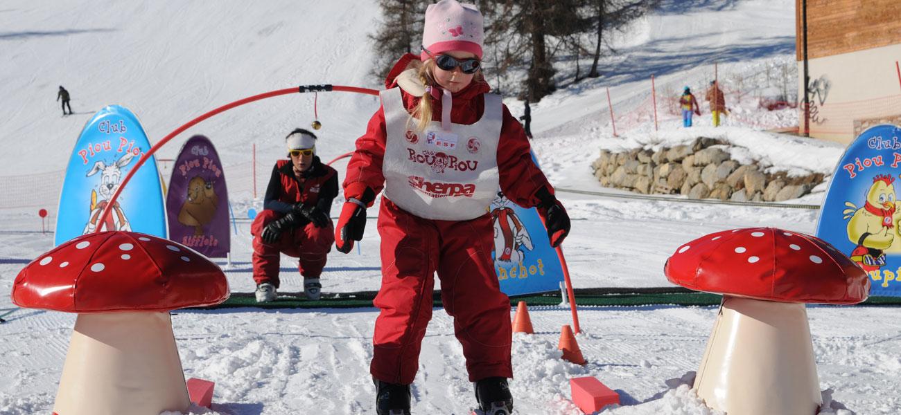 Puy St Vincent - Kids Ski Lessons (6-12 years) - February - All Levels