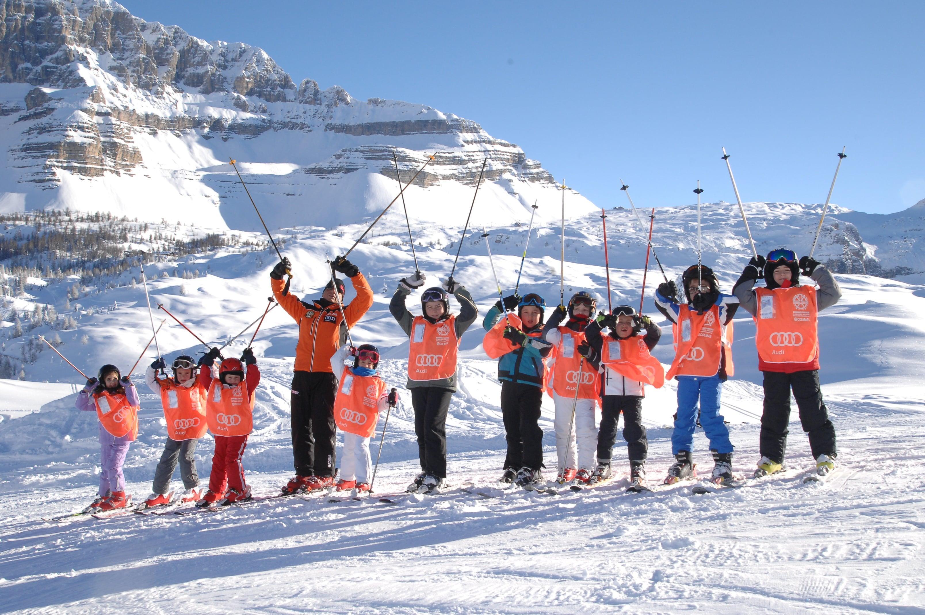 Madonna di Campiglio - Kids Ski Lessons (4-12 y.) for Experienced Skiers - 3h