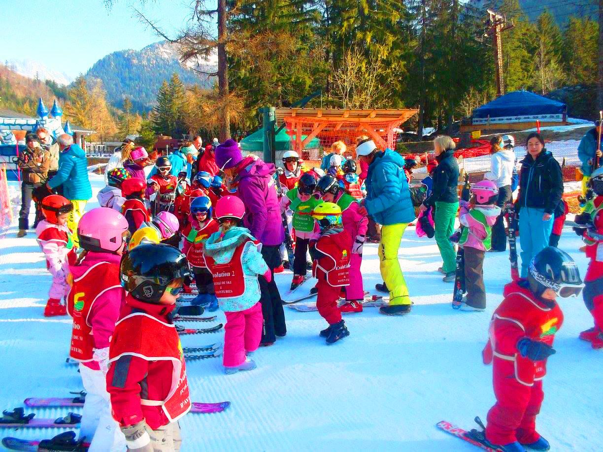 Argentière - Kids Ski Lessons (3-5 y.) in Grands Montets - Low Season