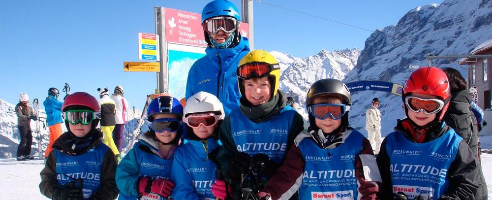 Wengen - Kids Ski Lessons (6-15 y.) for All Levels