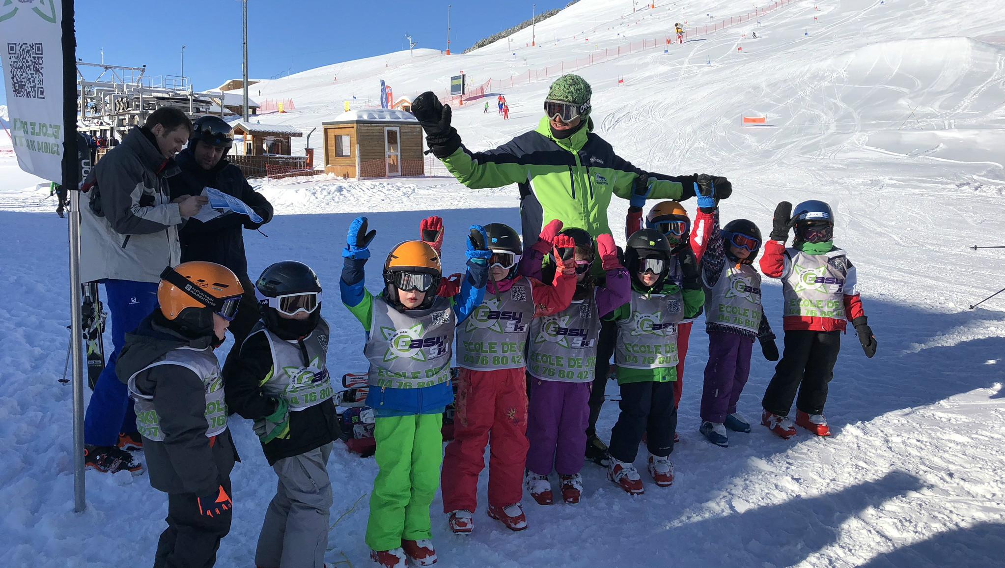 Alpe d'Huez - Kids Ski Lessons (4-13 y.) - Holidays - Afternoon