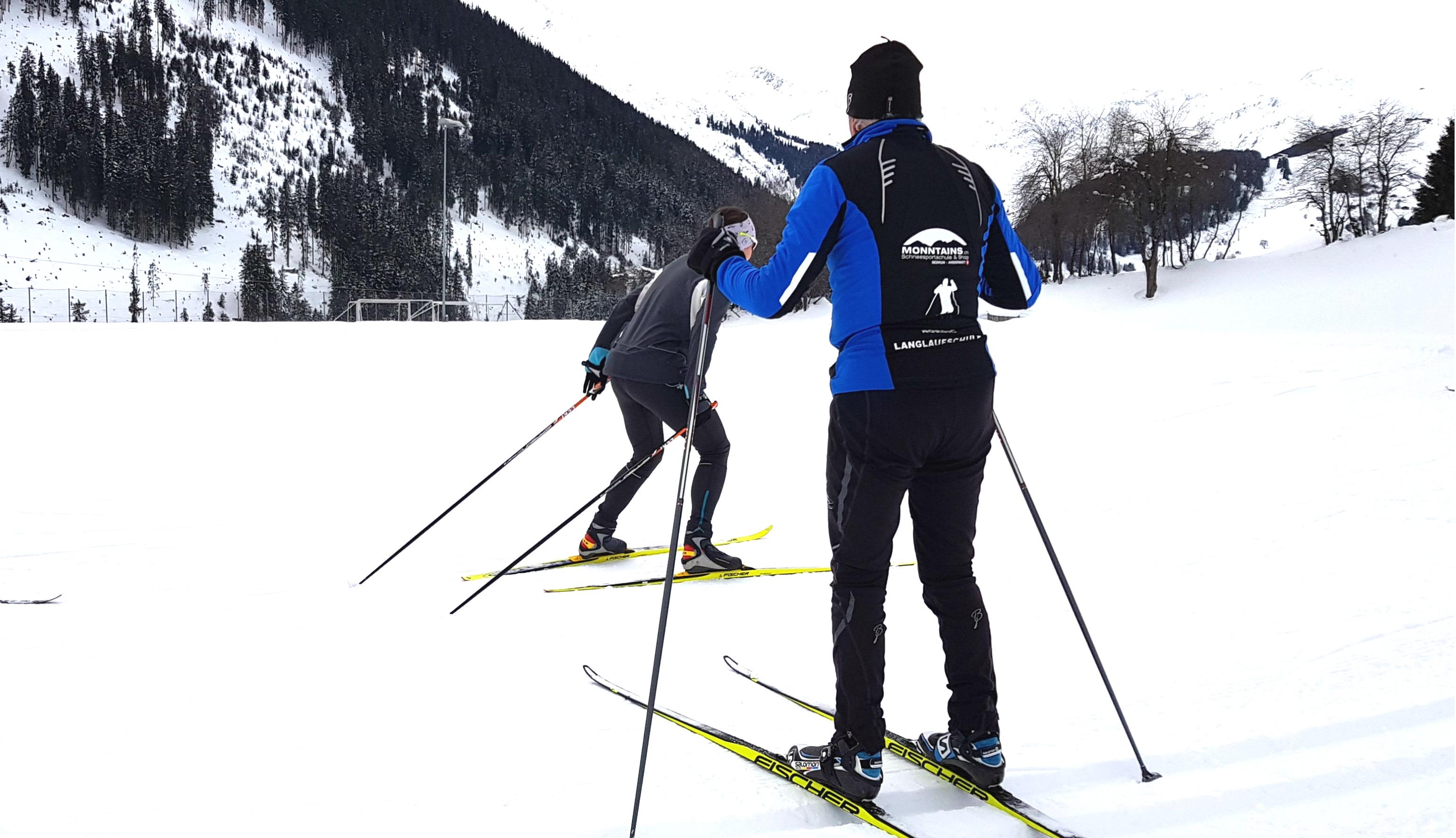 Sedrun Oberalp - Trial Cross Country Skiing Lessons - Beginners