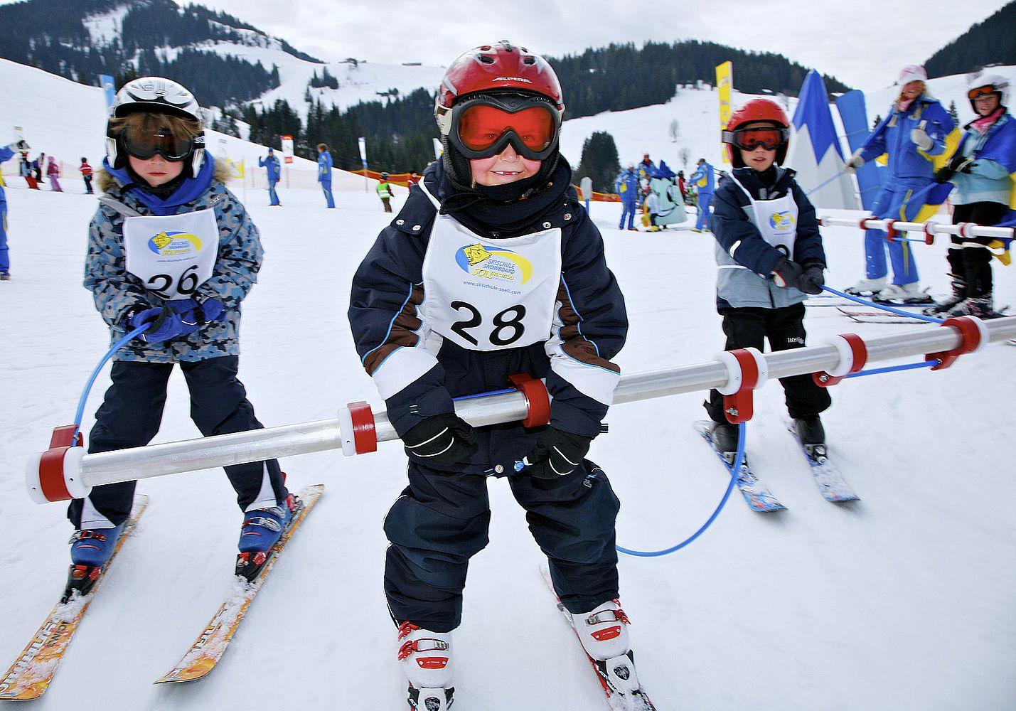 Söll - Kids Ski Lessons 'Bambini' (4-5 y.) for All Levels -Half Day