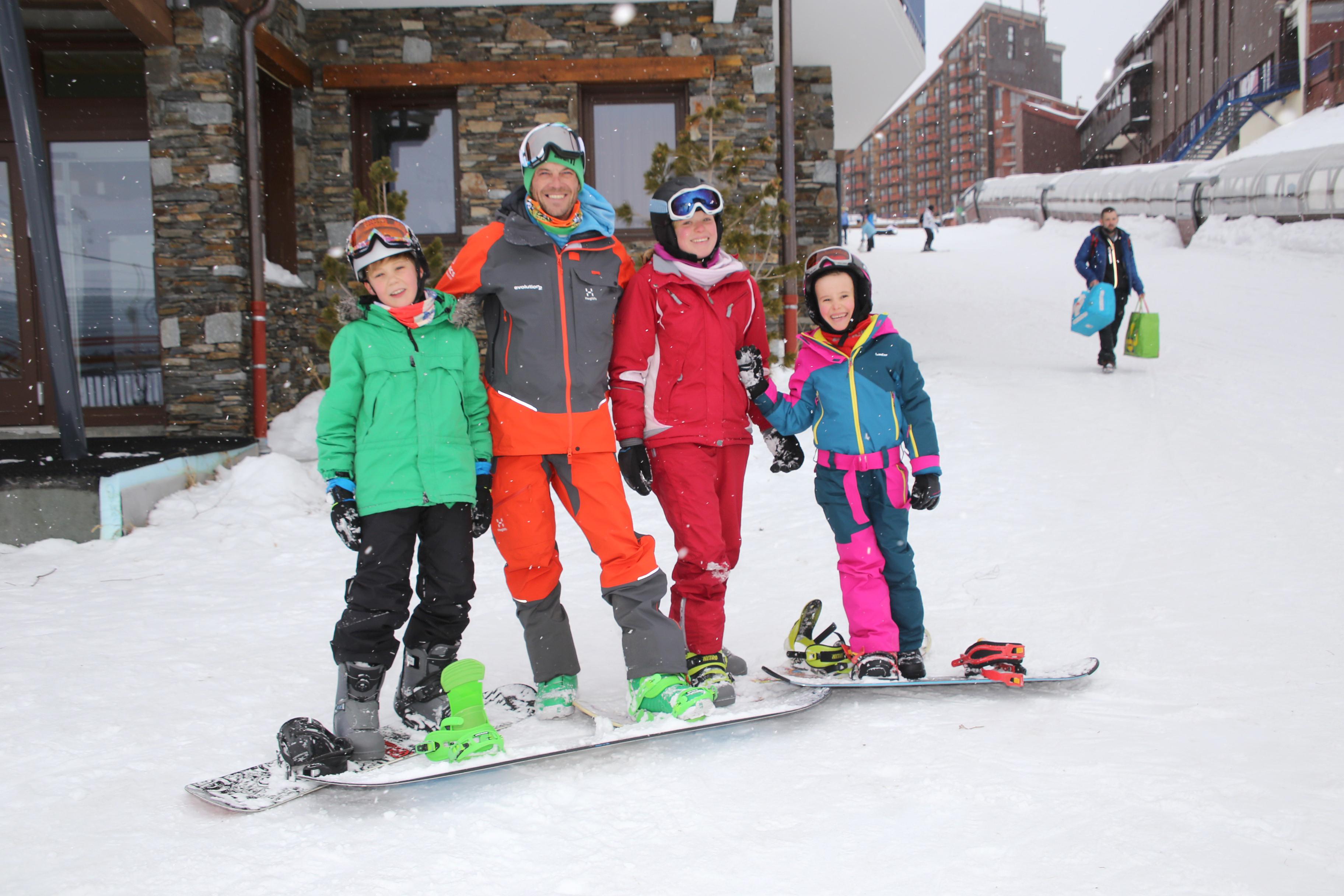 Les Arcs - Snowboarding Lessons (from 8 y.) - High Season - Arc 2000