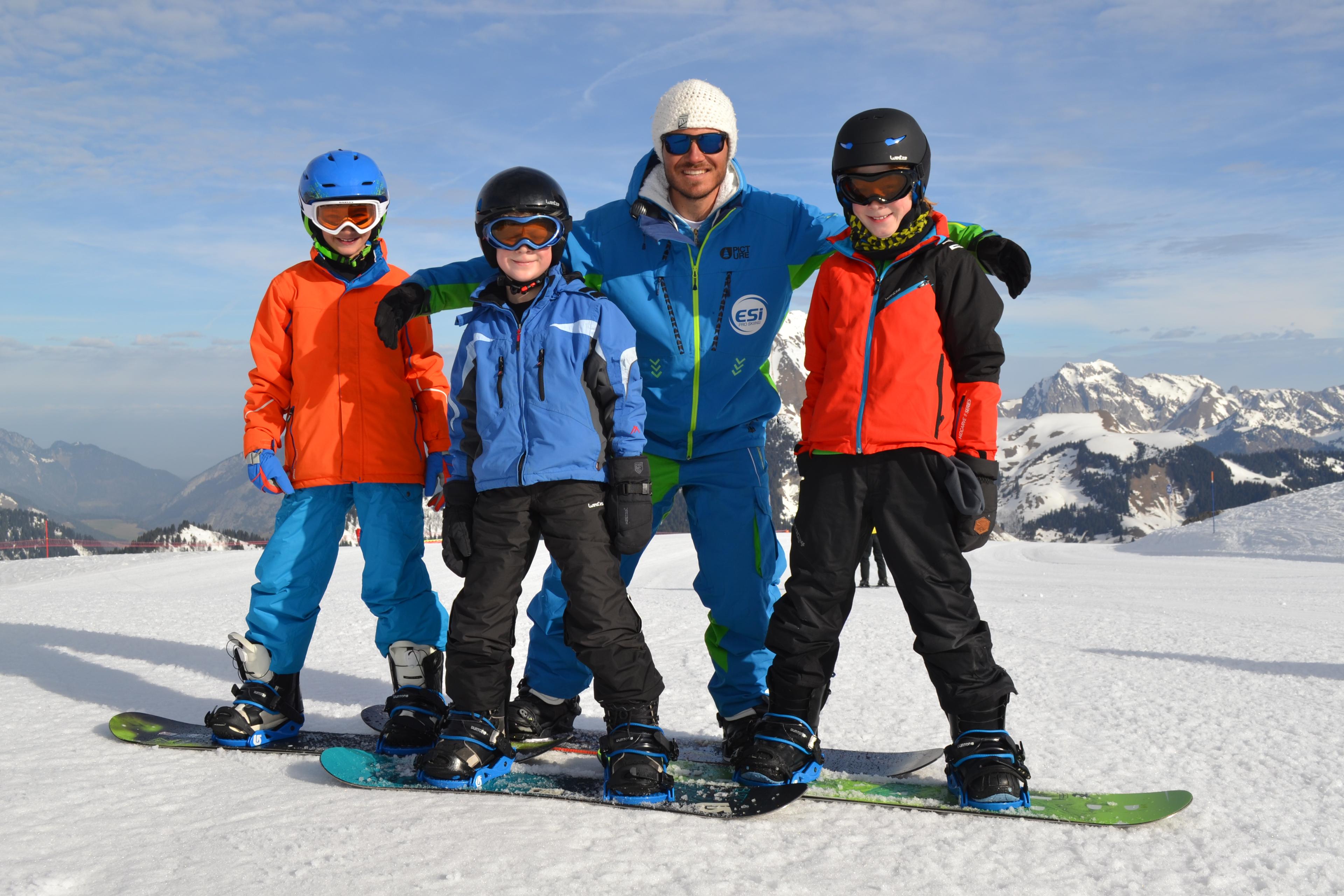 Chatel - Snowboarding Lessons (from 10 years) for All Levels
