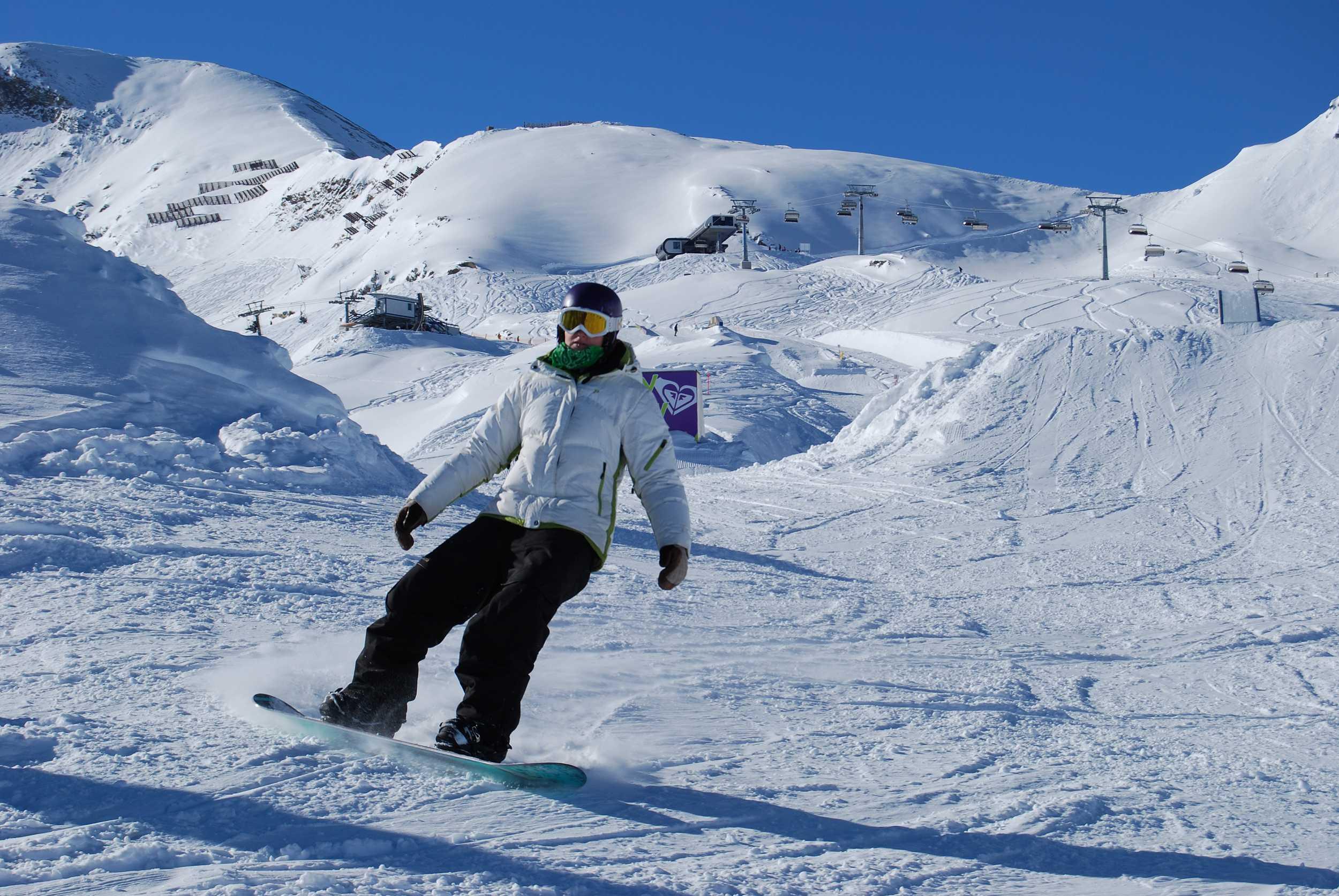 Kaprun - Snowboard Lessons for Adults - Beginners