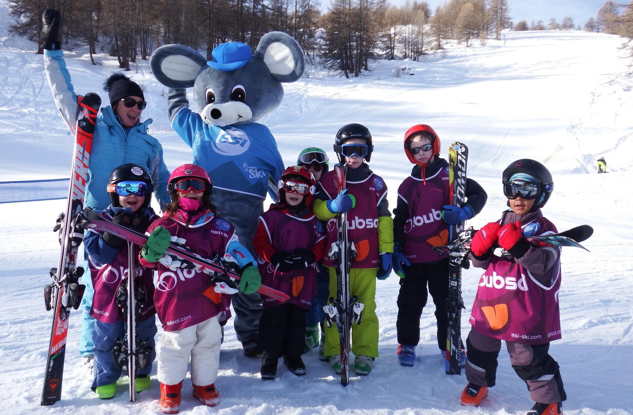 Pra-Loup - Kids Ski Lessons (5-12 y.) - Afternoon - Holidays