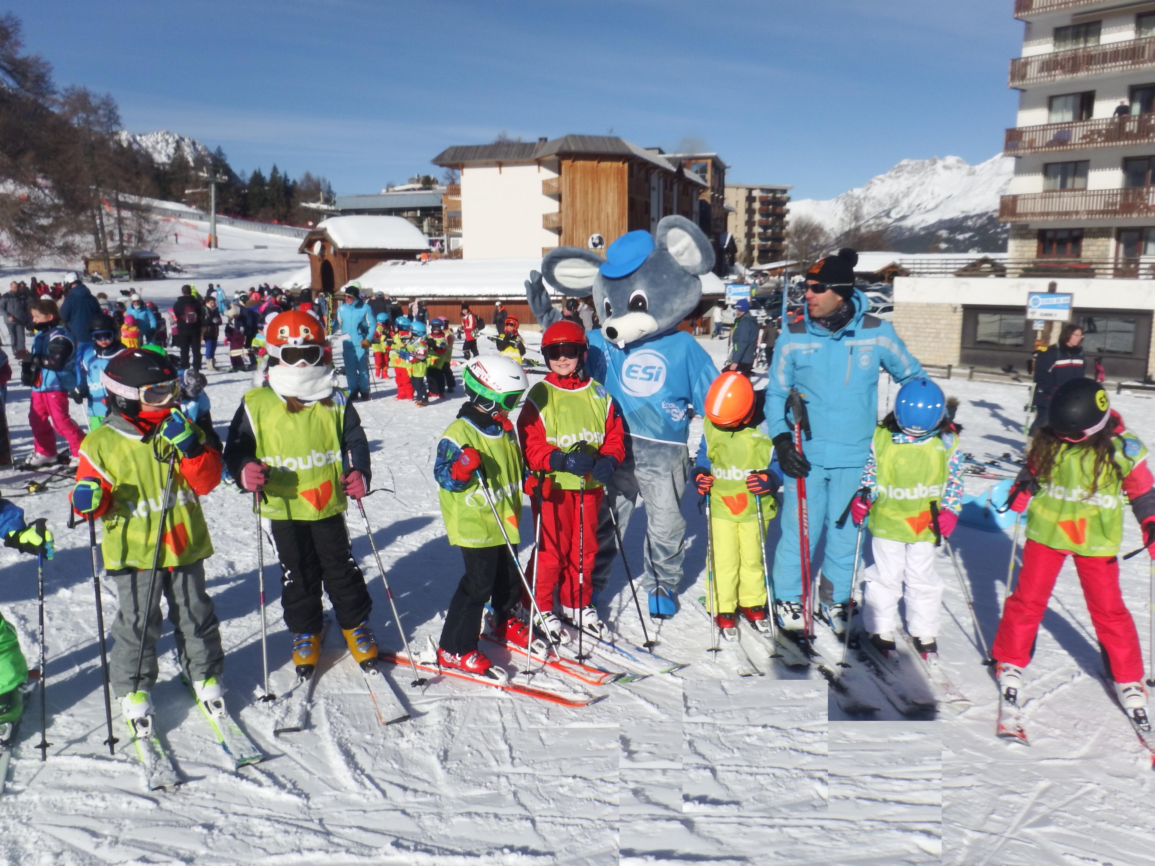Pra-Loup - Kids Ski Lessons (5-12 years) - Afternoon - End of February