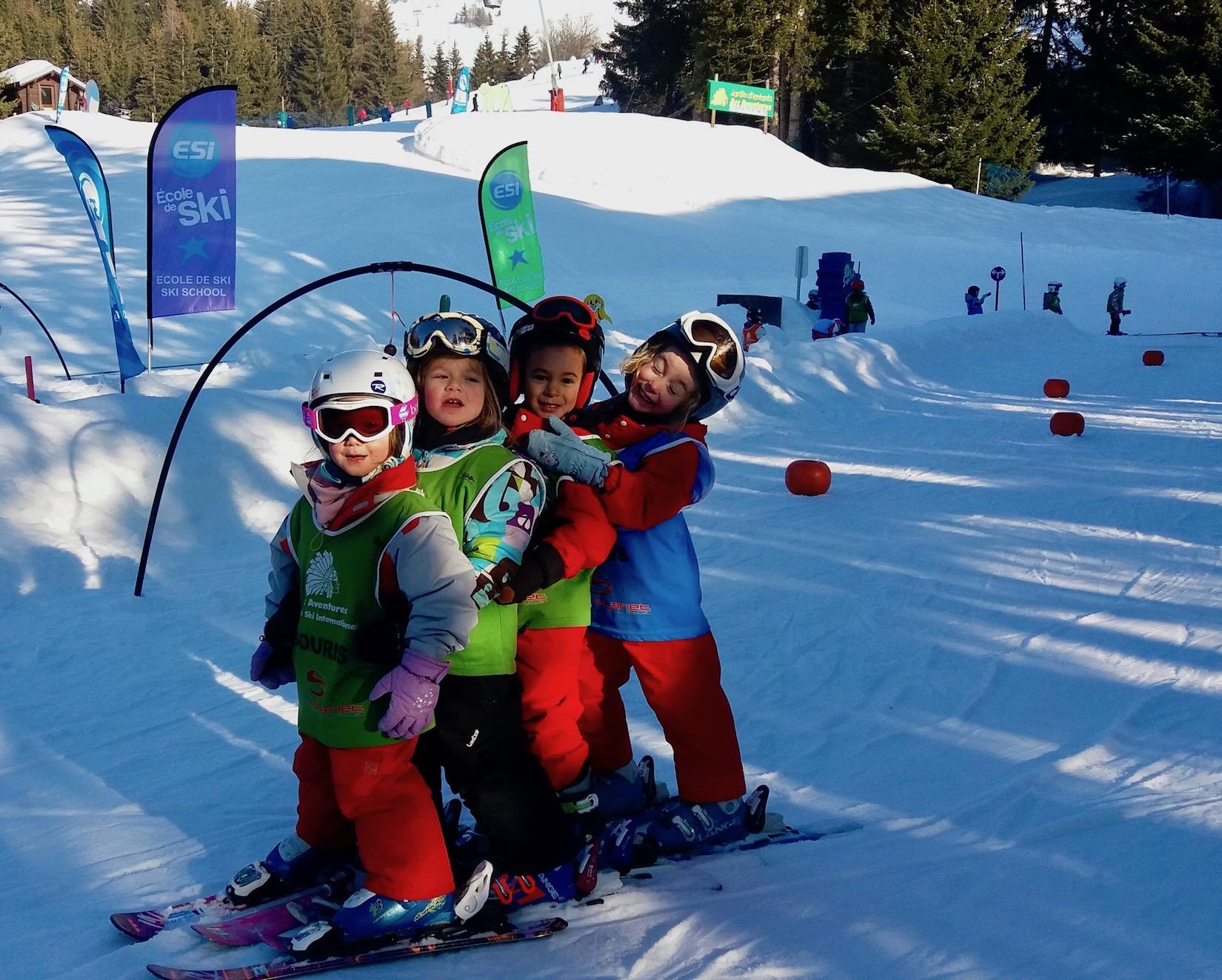 Les Arcs - Kids Ski Lessons (3-4 y.) - Afternoon - Arc1800