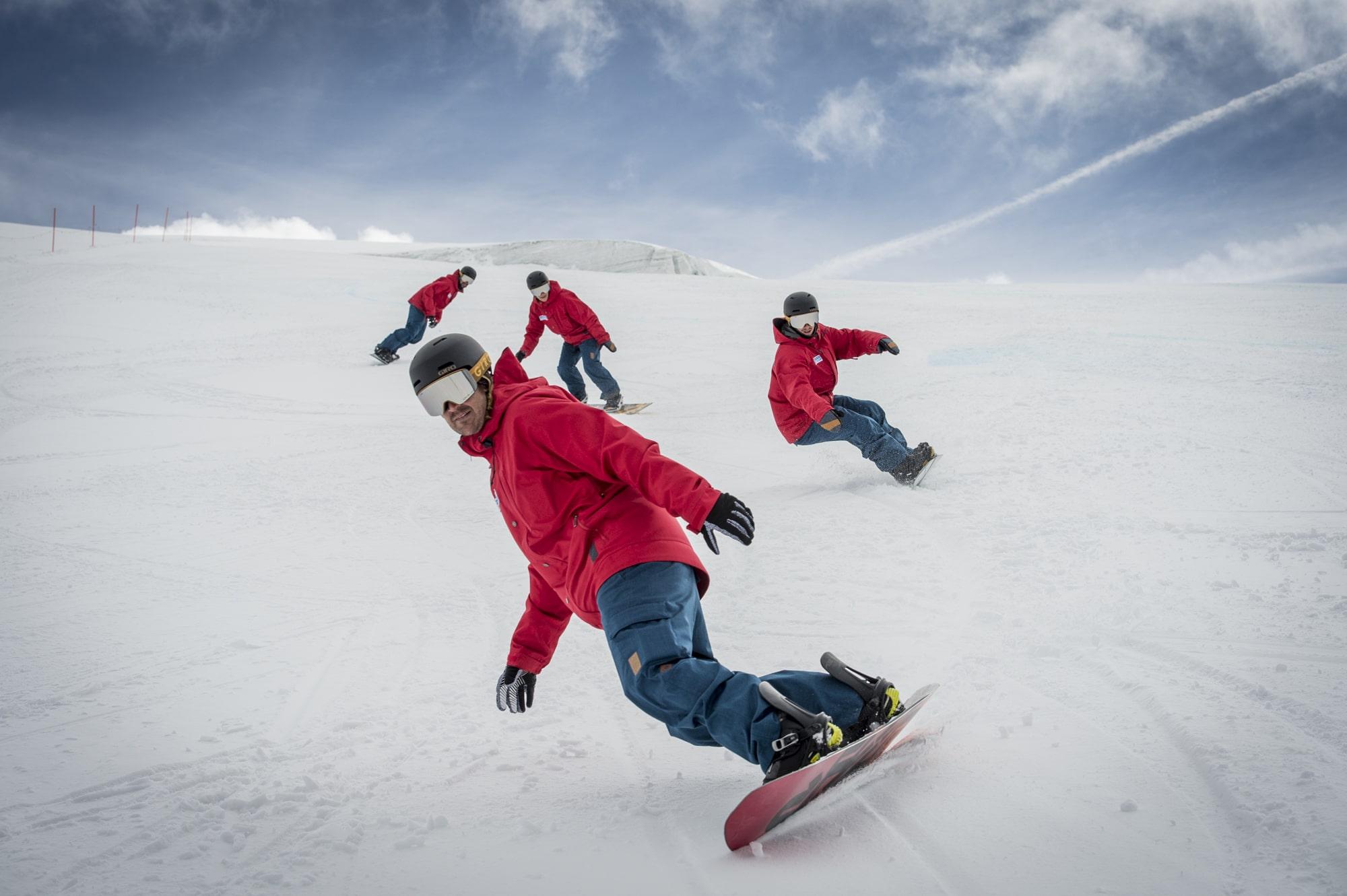 Samnaun - Adult Snowboarding Lessons for First Timers