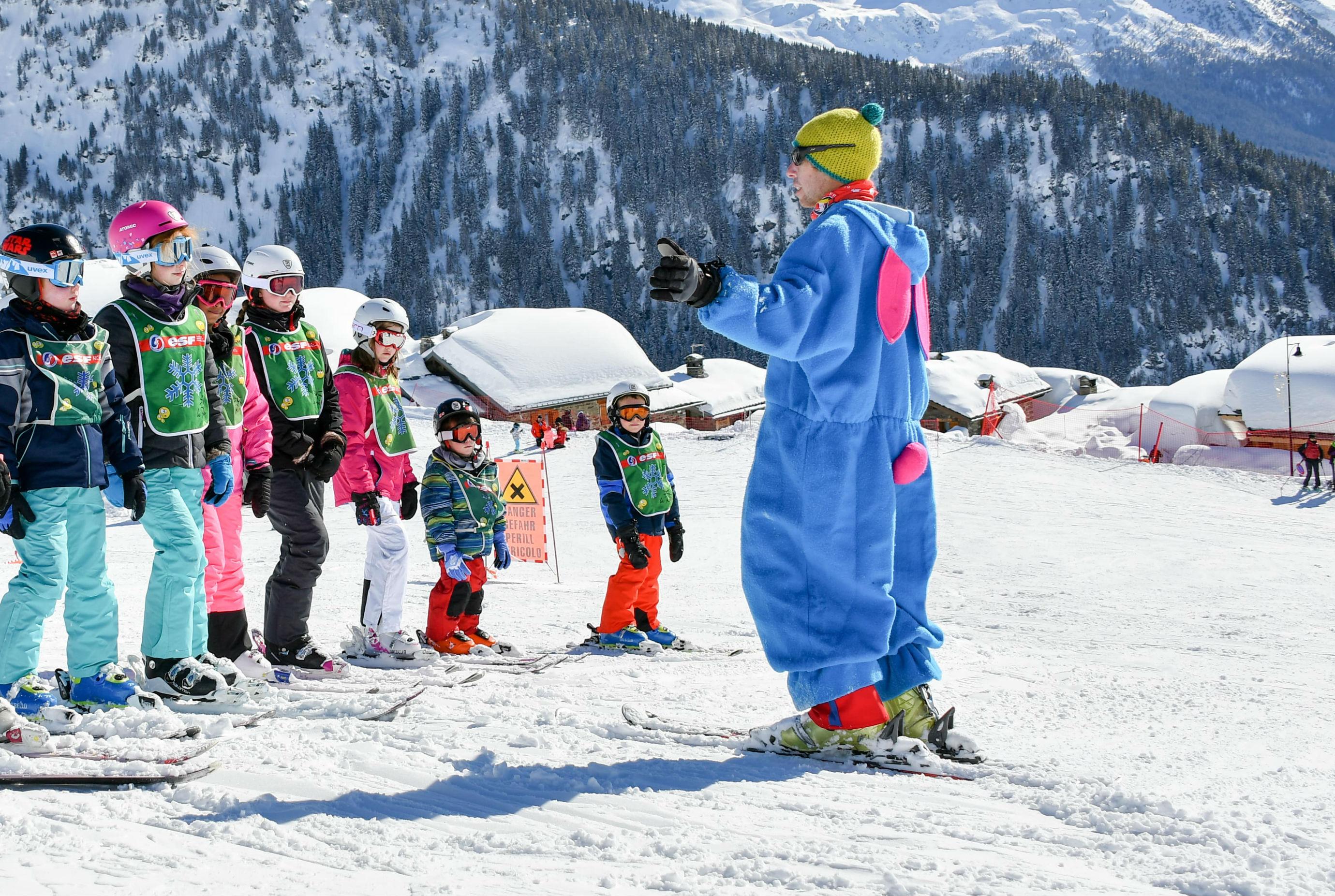 La Rosiere - Kids Ski Lessons (5-13 years) - With Daycare