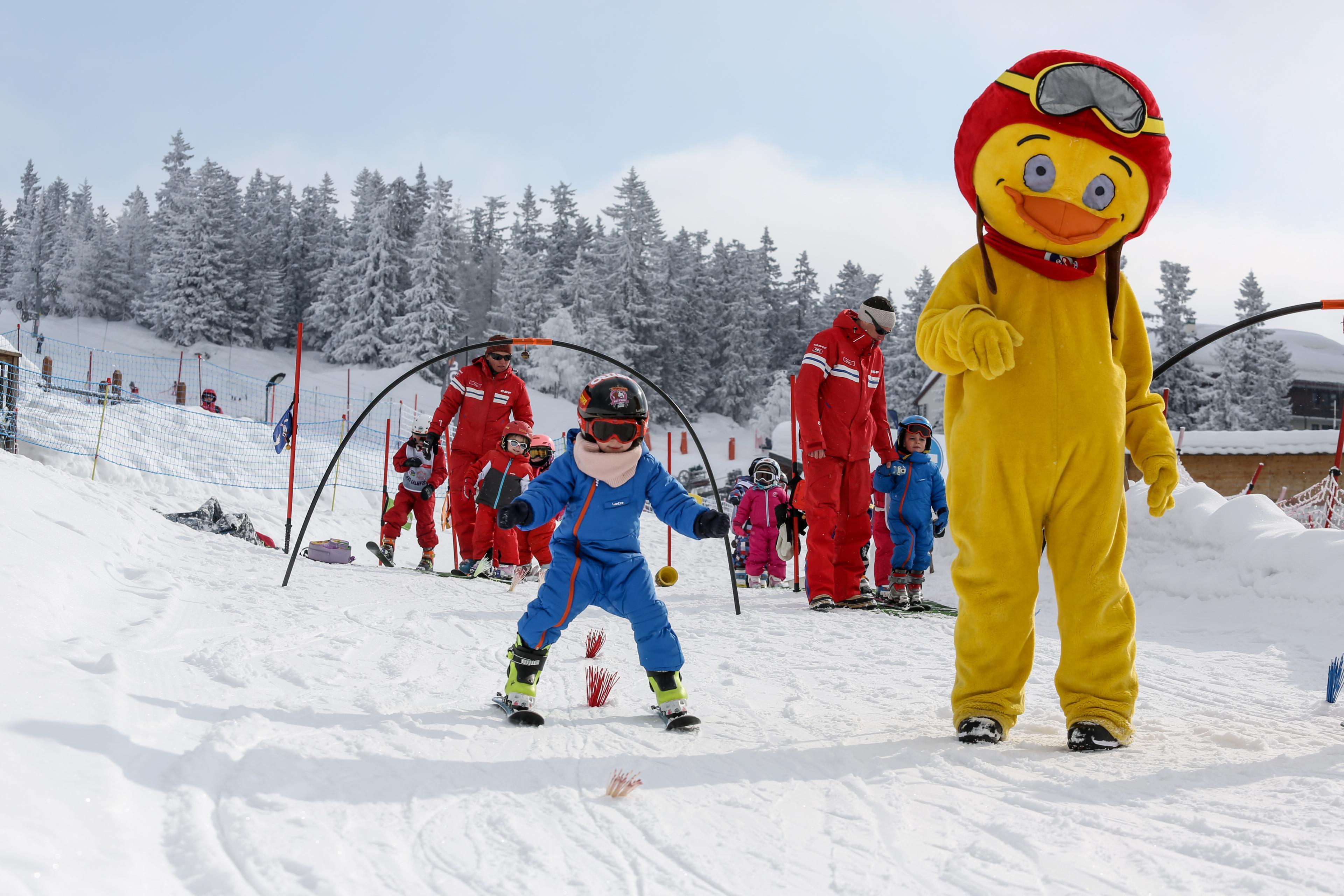 La Rosiere - Kids Ski Lessons (3-5 years) - Micro-Piou & Piou-Piou