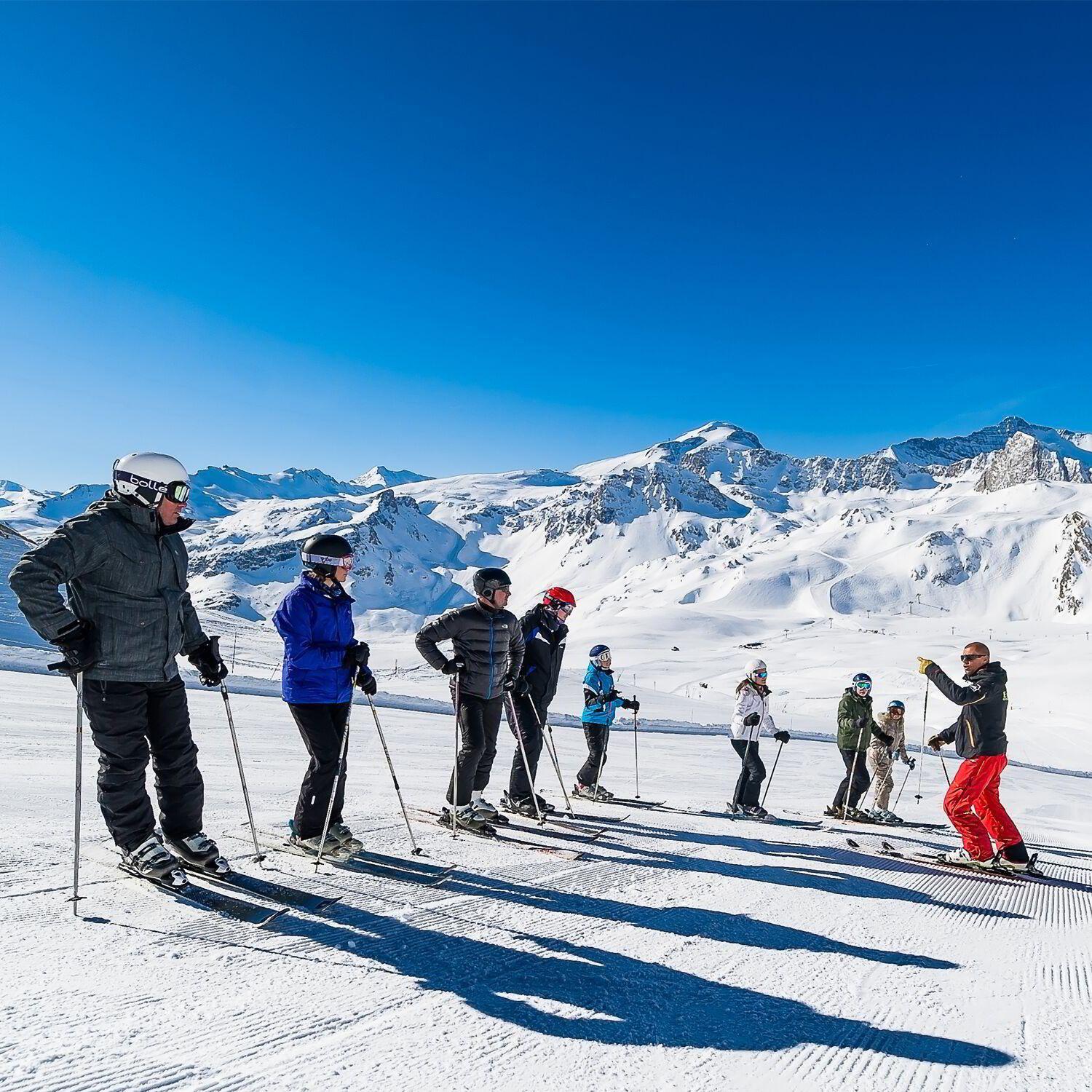 Ski Lessons for Adults - All Levels