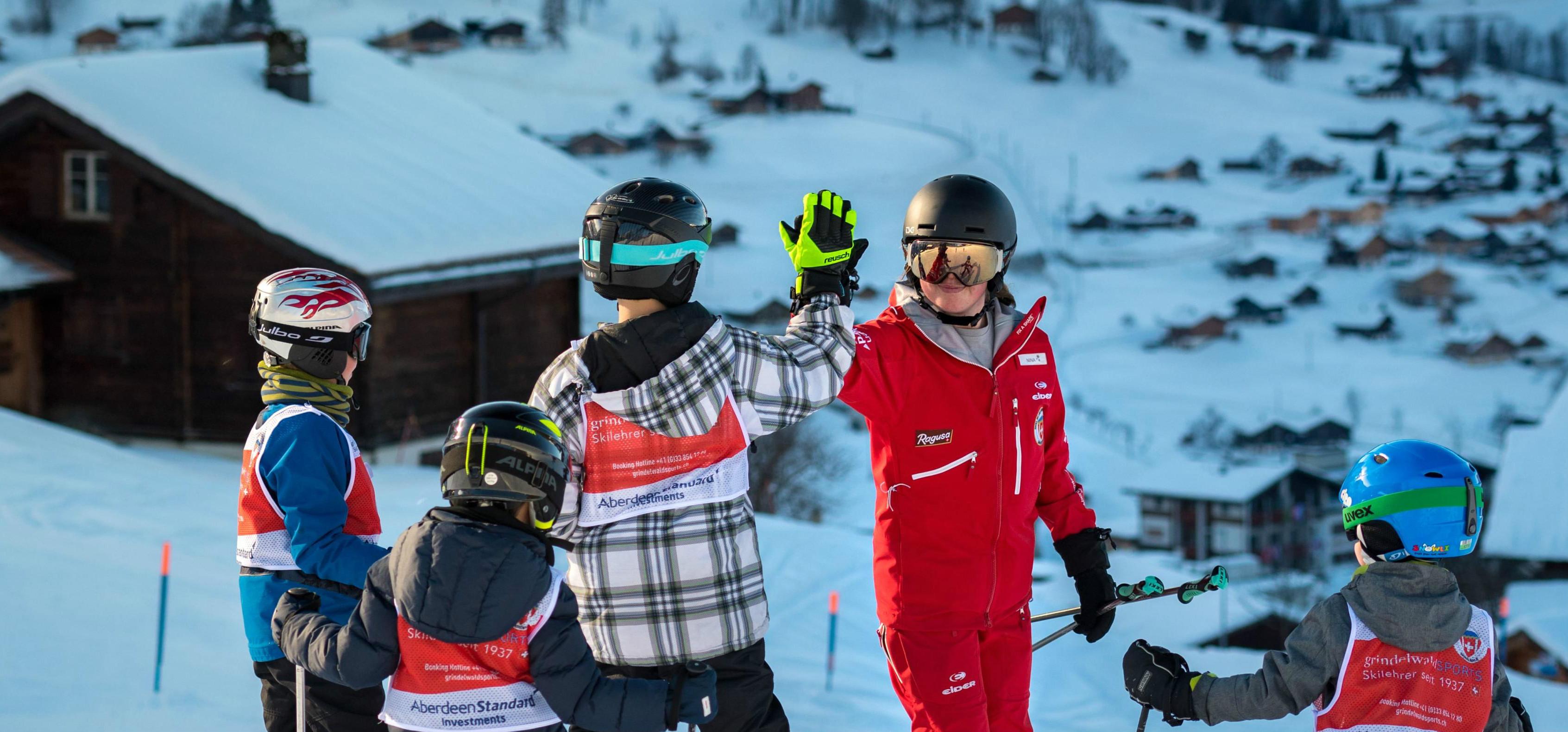 Grindelwald - Kids Ski Lessons (6-15 y.) for Beginners