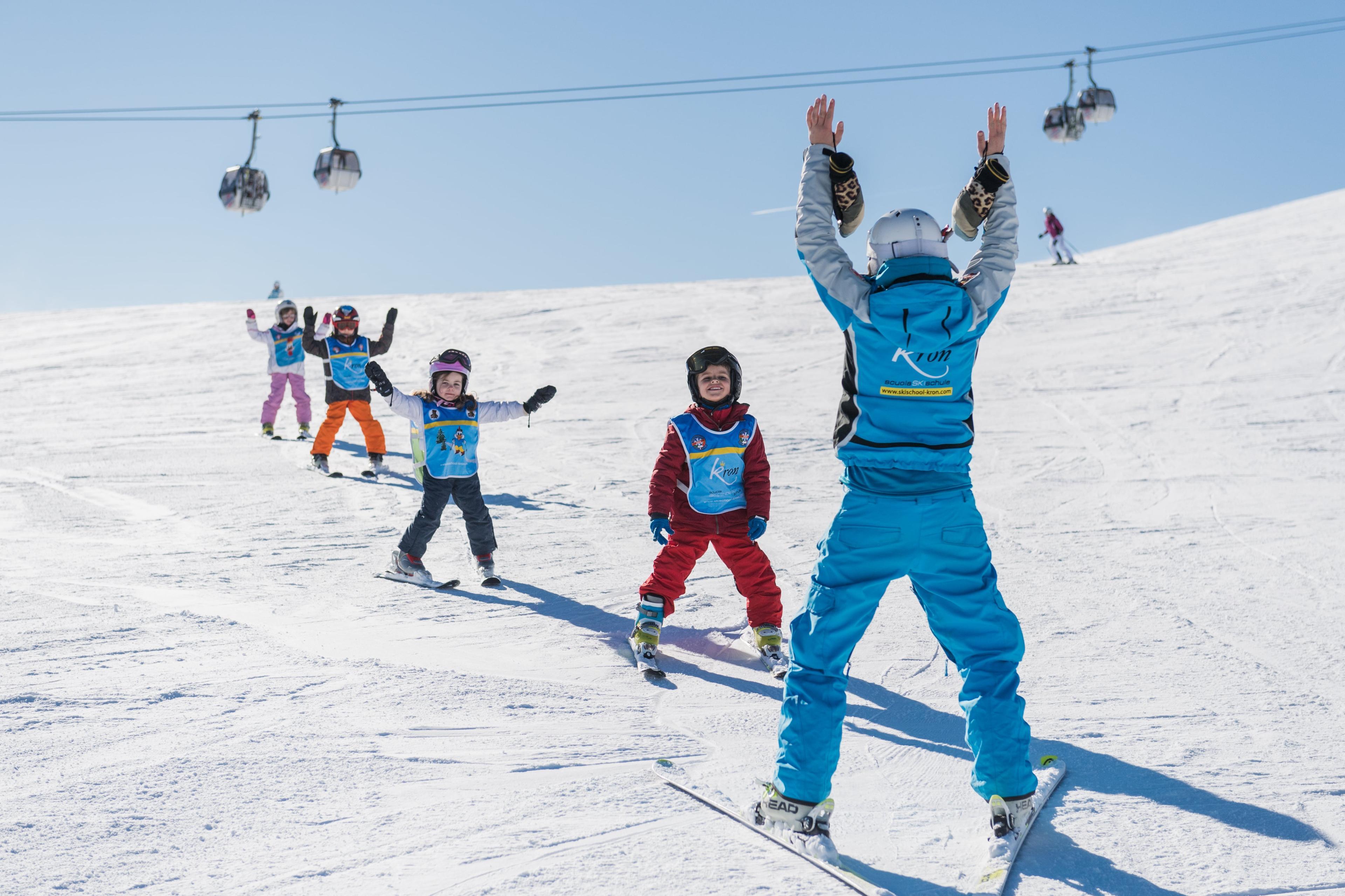Kronplatz - Kids Ski Lessons (5-13 y.) for Advanced Skiers - Half Day
