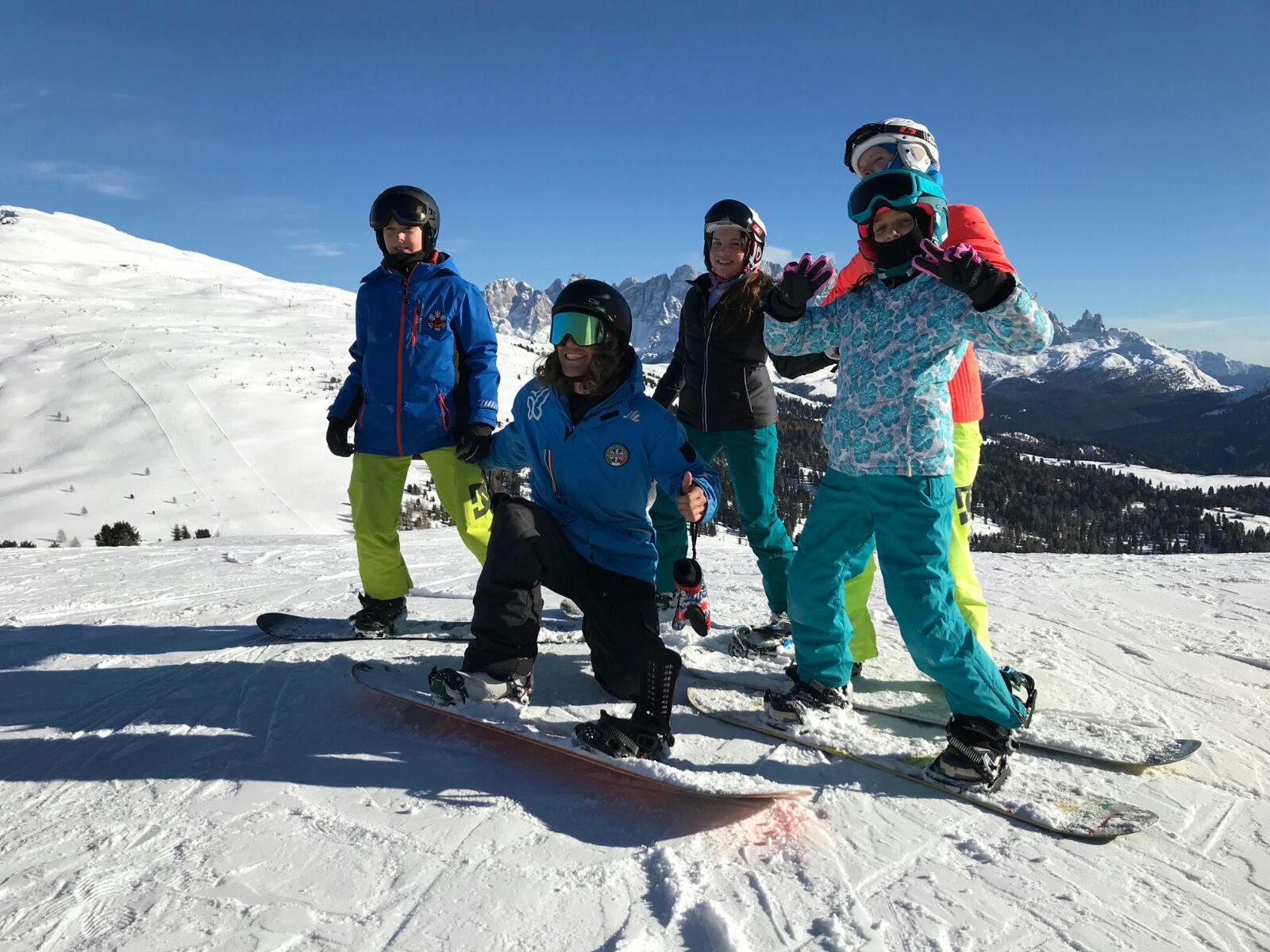 Moena - Kids/Adult Snowboarding Lessons for All Levels