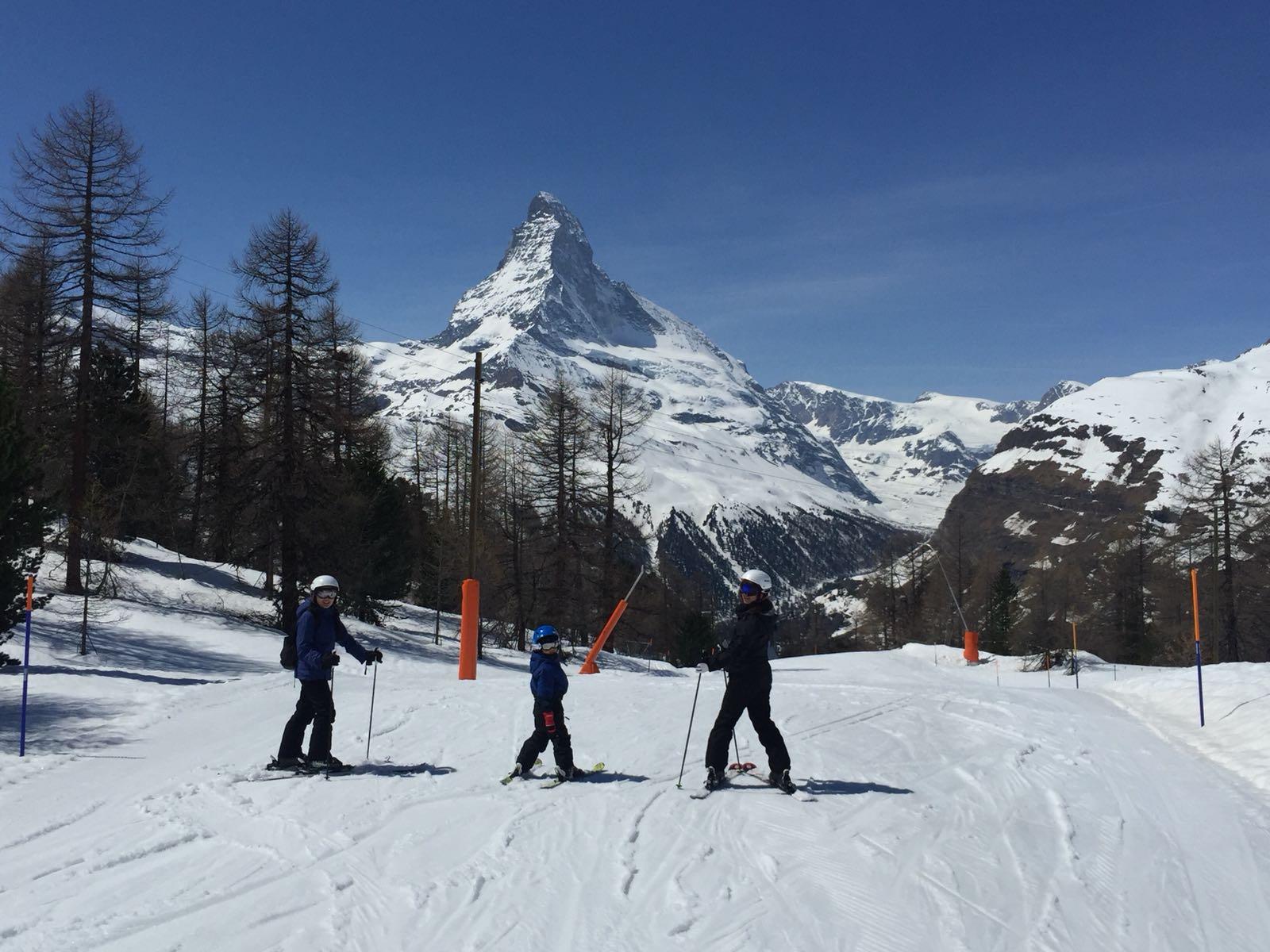Zermatt - Private Ski Lessons for Families - Afternoon