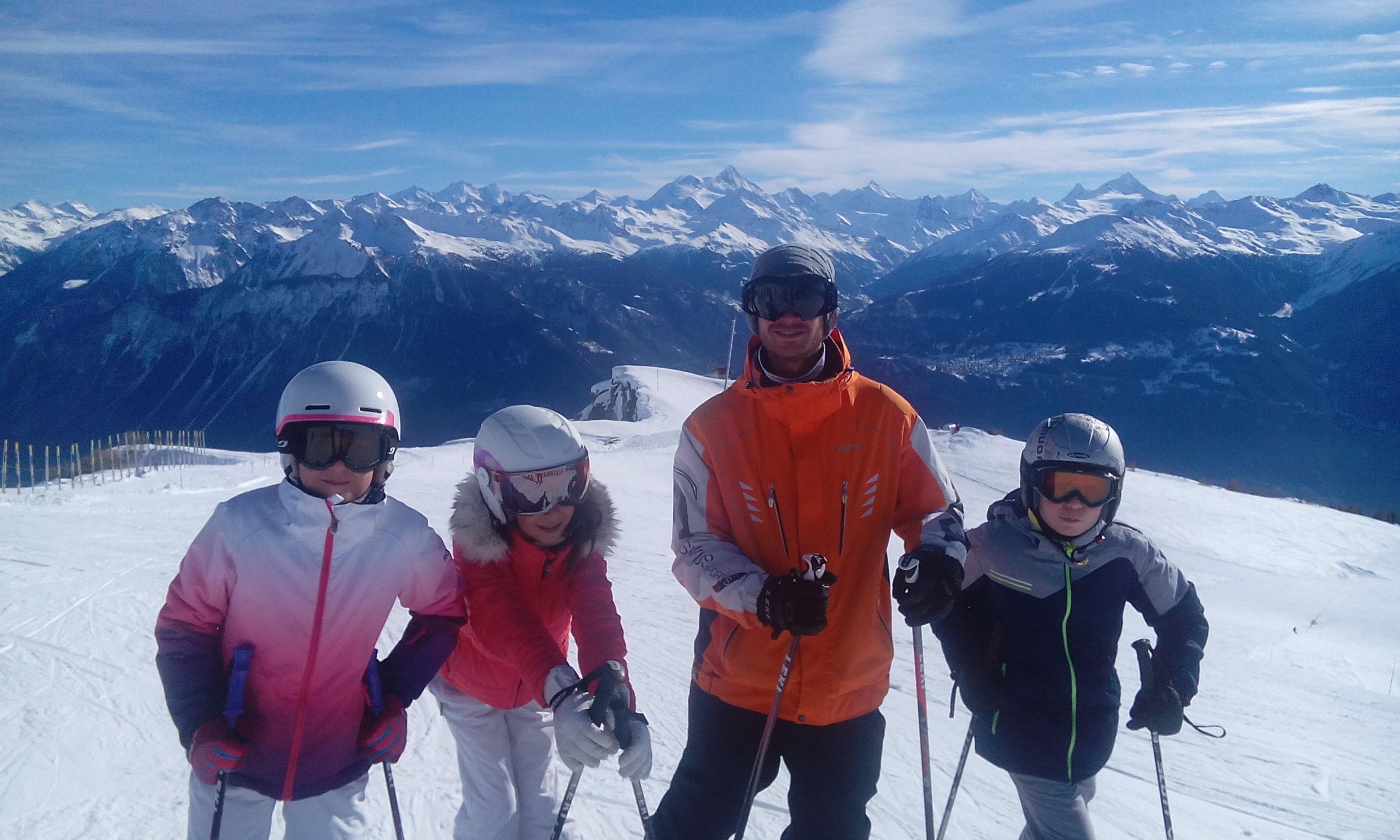 Crans Montana - Private Ski Lessons for Kids of All Ages