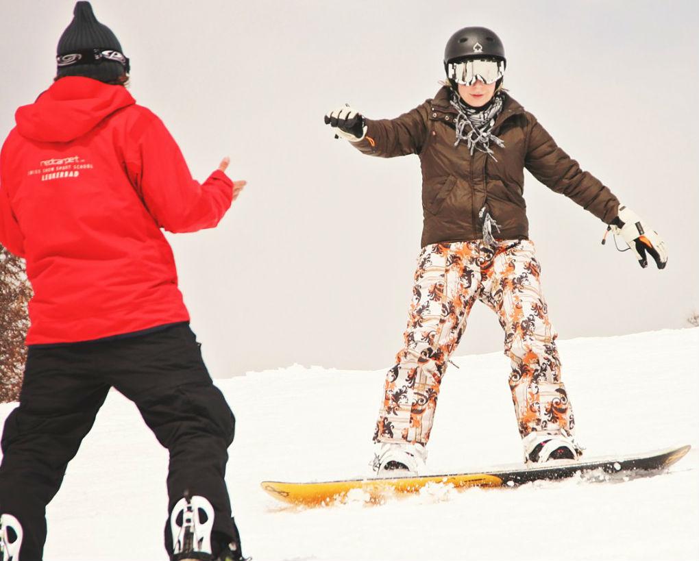 Leukerbad - Private Snowboarding Lessons for All Levels & Ages