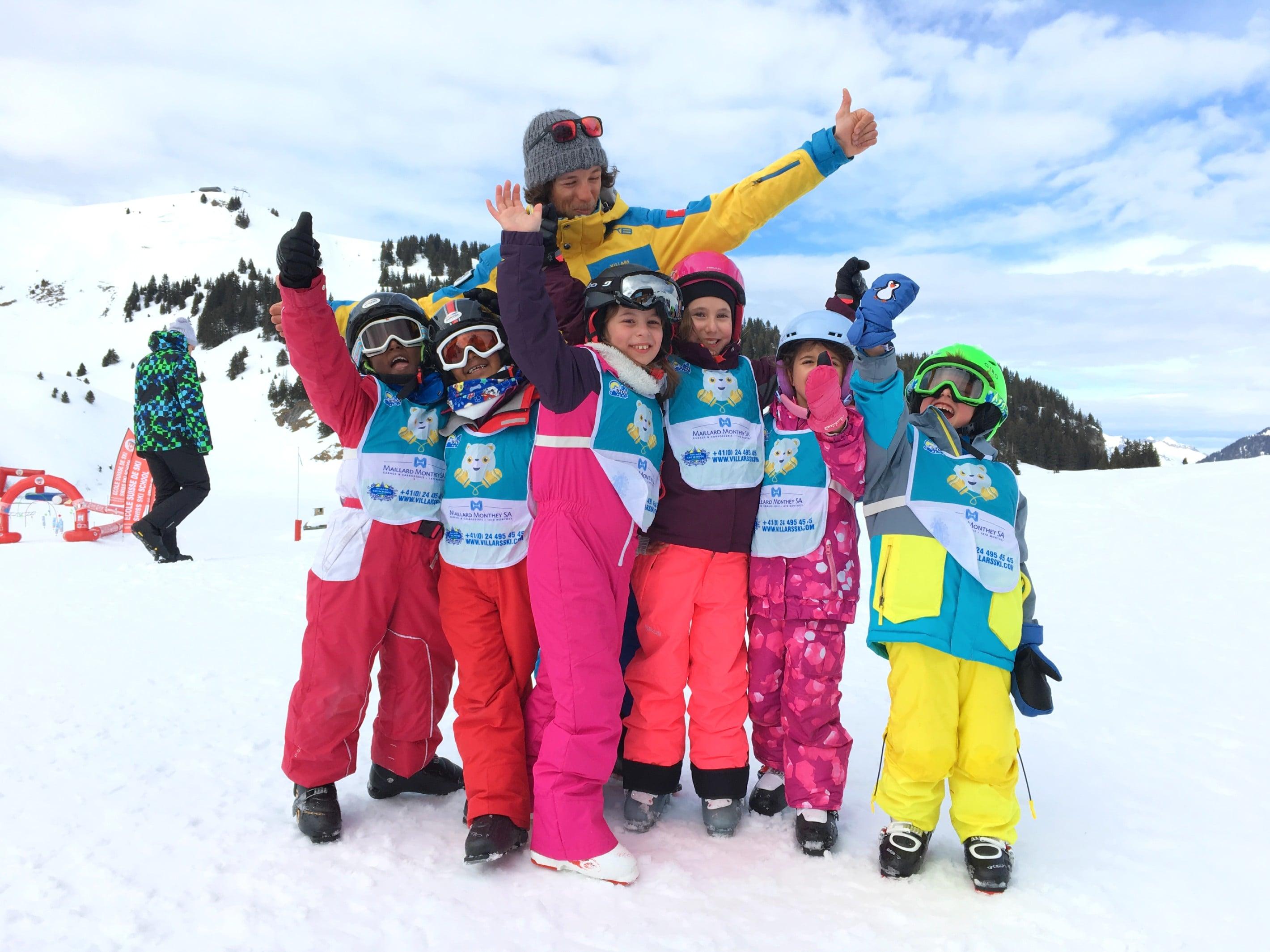 Villars - Kids Ski Lessons (3-16 y.) for All Levels
