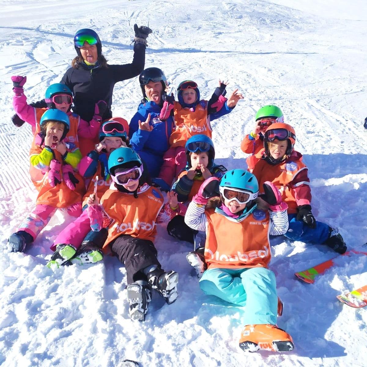 Serre Chevalier - Kids Ski Lesson (4-5 y.) for First-Timers