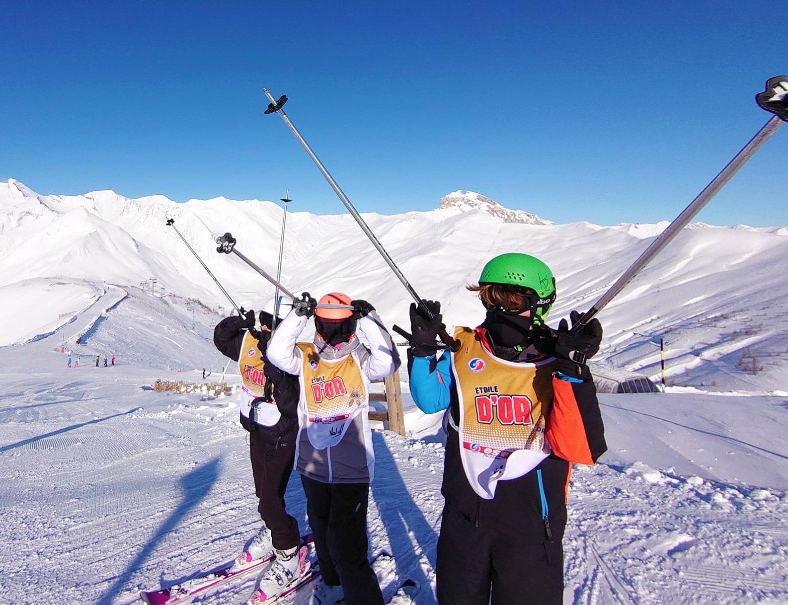 Val d'Allos - La Foux - Kids Ski Lessons (4-12 y.) for Experienced Skiers