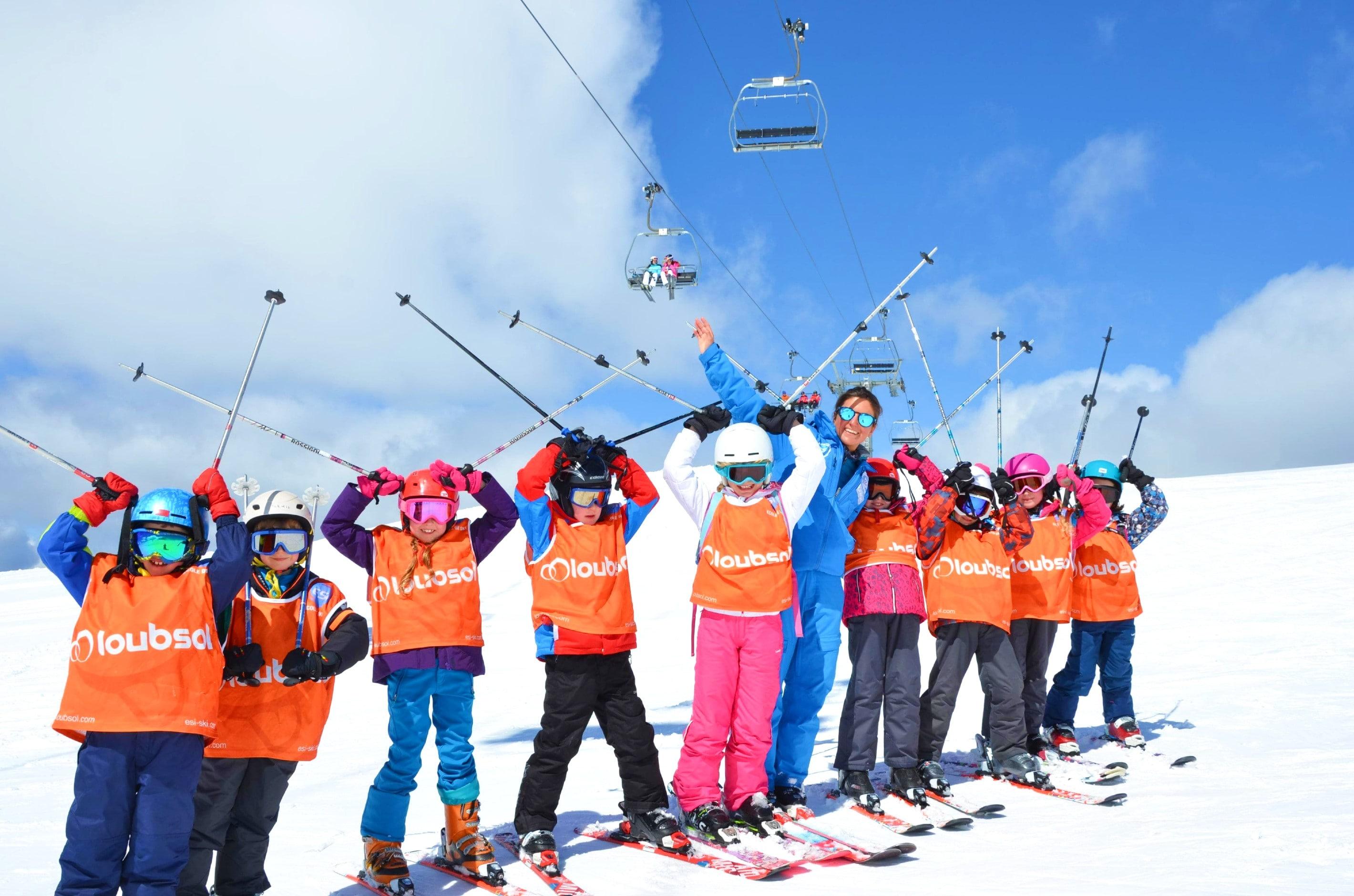 Les Deux Alpes - Kids Ski Lessons (4-12 y.) for All Levels - Afternoon