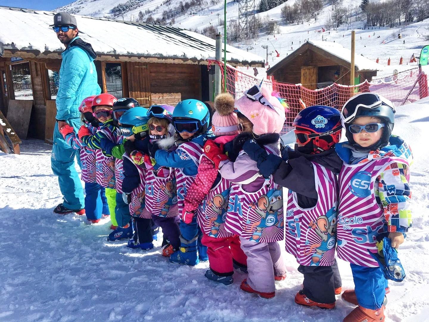 Les Deux Alpes - Kids Ski Lessons (4-6 y.) for First Timers