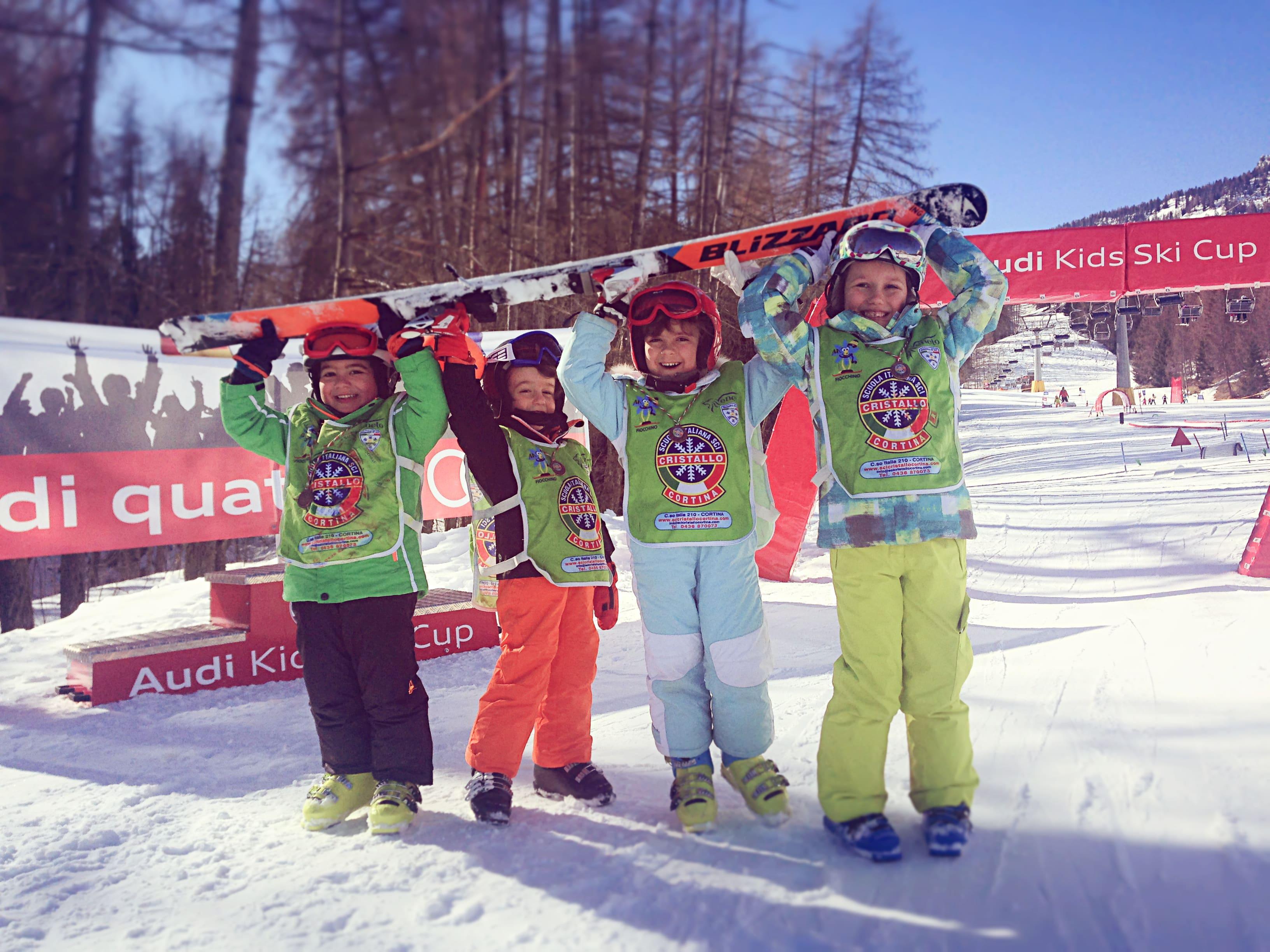 Cortina d'Ampezzo - Kids Ski Lessons (4-6 y.) - First Timer