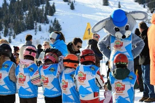 Les Orres - Kids Ski Lessons (4-6 y.) for 1st Timers - February