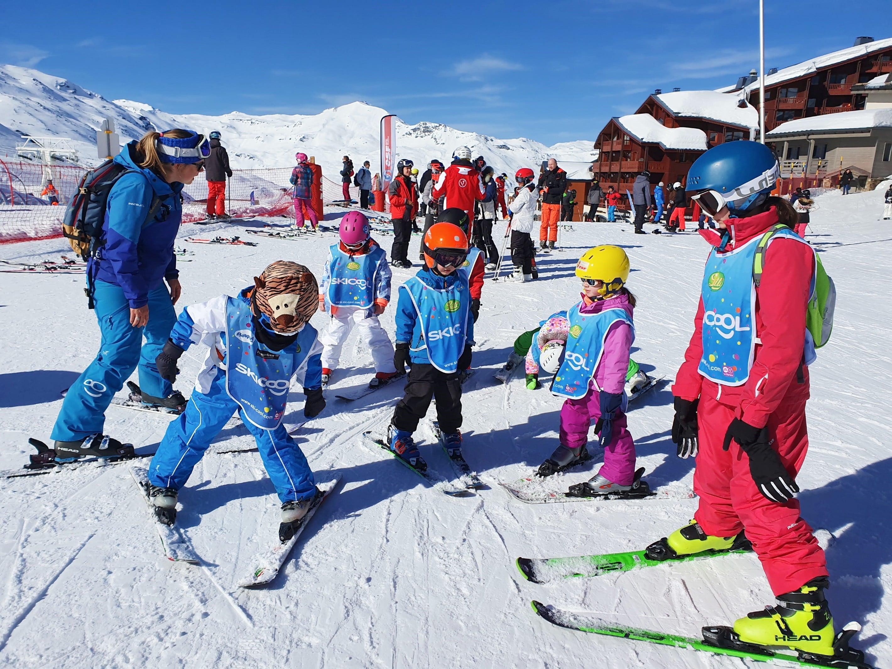 Val Thorens - Kids Ski Lessons (5-12 y.) for 1st Timers
