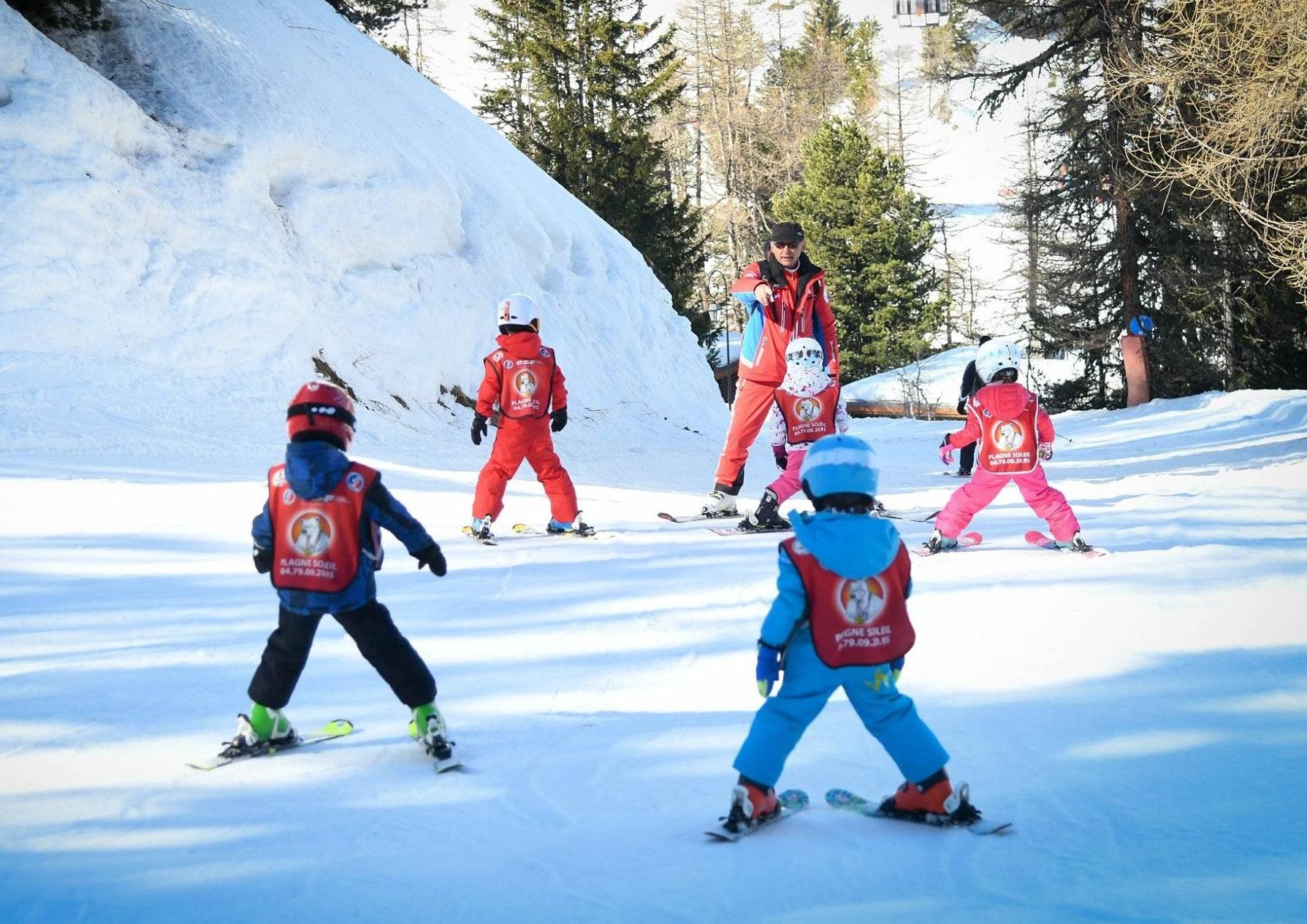 La Plagne - Kids Ski Lessons (5-12 y.) for All Levels - Low Season