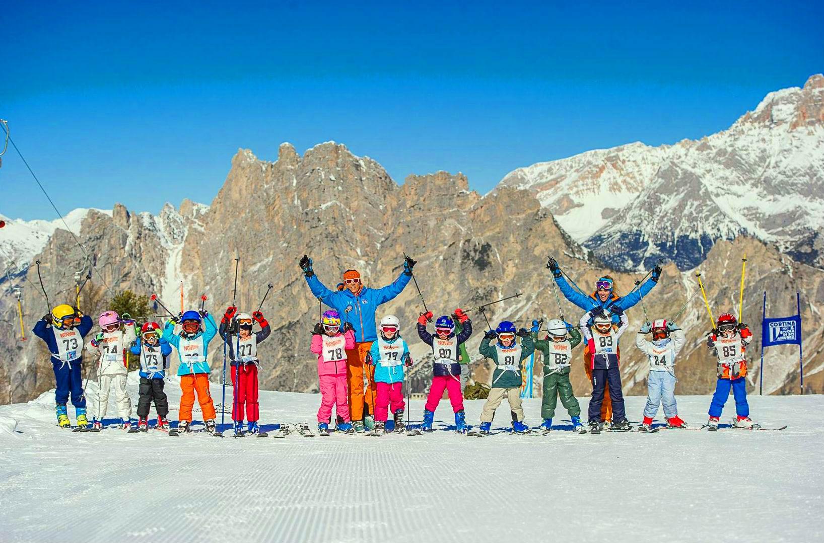 Cortina d'Ampezzo - Kids Ski Lessons (5-17 y.) - Morning - All Levels