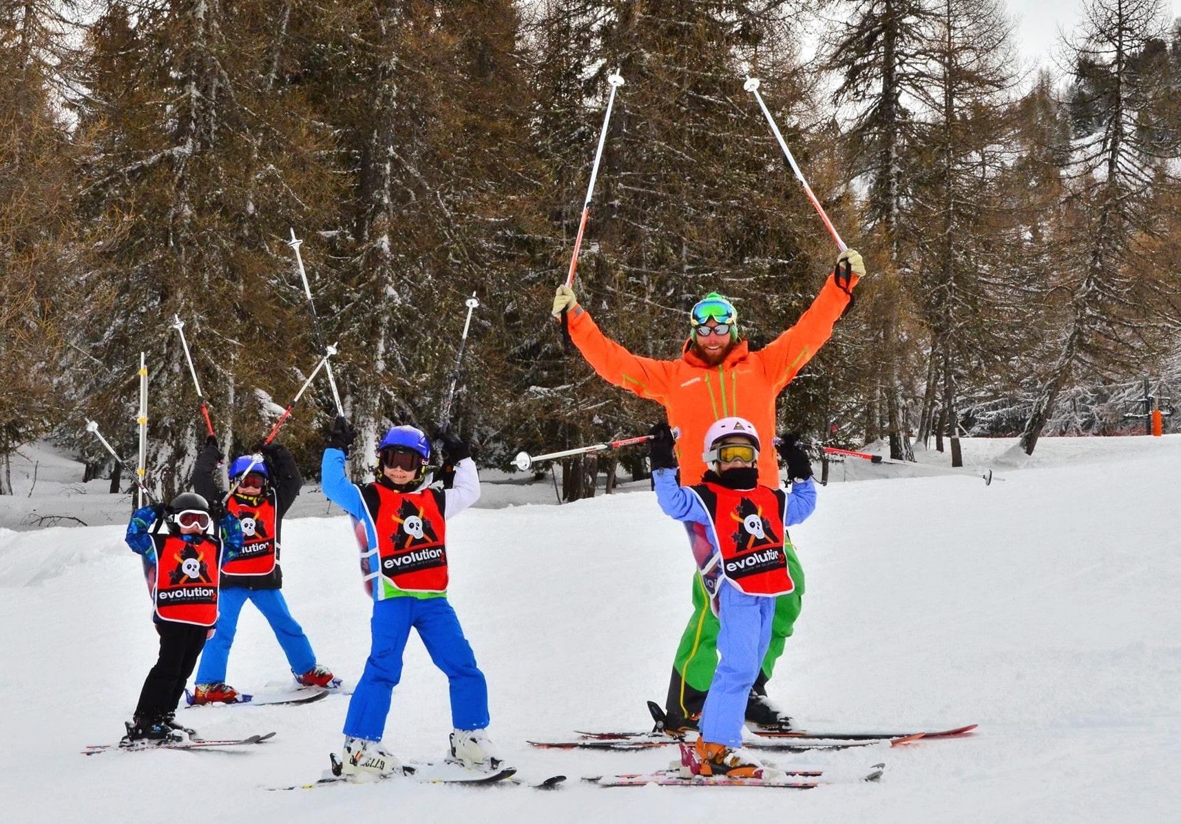 Montchavin-Les Coches - Kids Ski Lessons (6-12 y.) for Experienced Skiers
