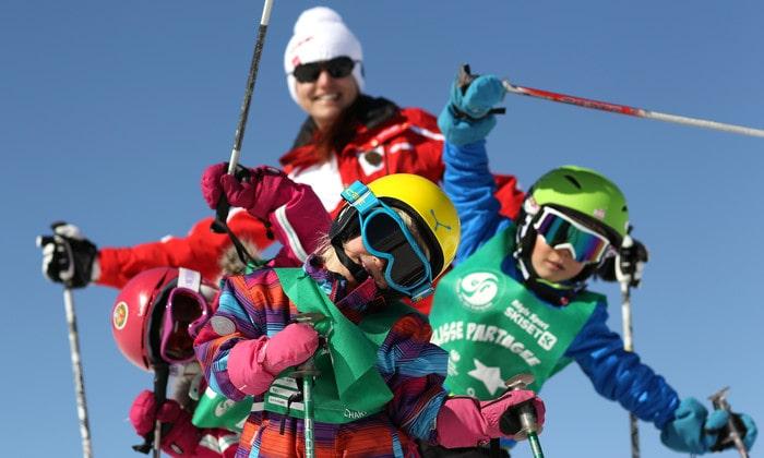 Alpe d'Huez - Kids Ski Lessons (4-12 y.) for All Levels - Morning