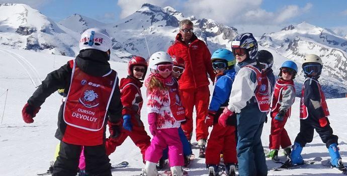 Superdévoluy - Kids Ski Lessons (6-12 y.) - Intermediate Skiers - February