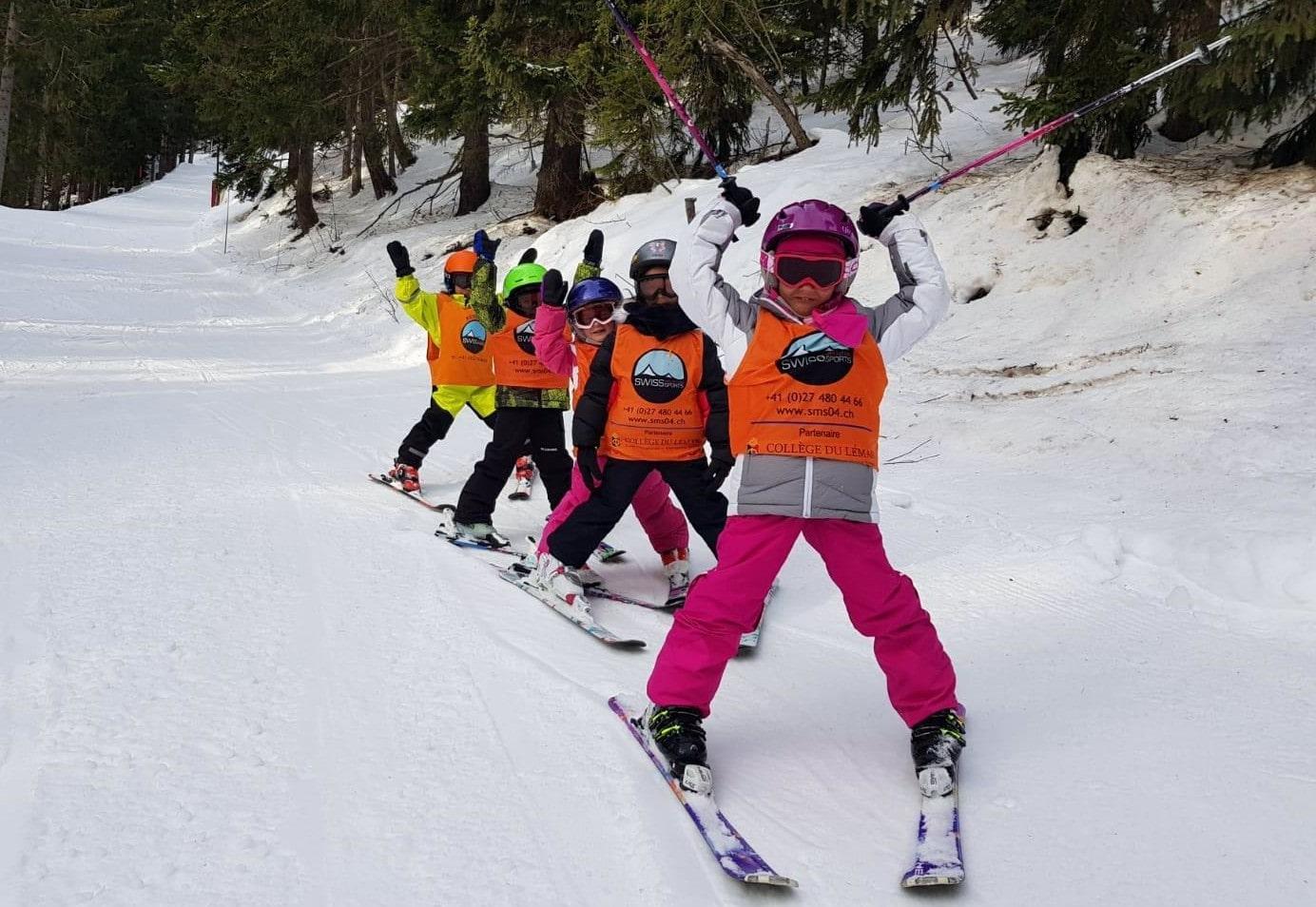 Crans Montana - Kids Ski Lessons (6-12 y.) for All Levels - Max 5 - Crans
