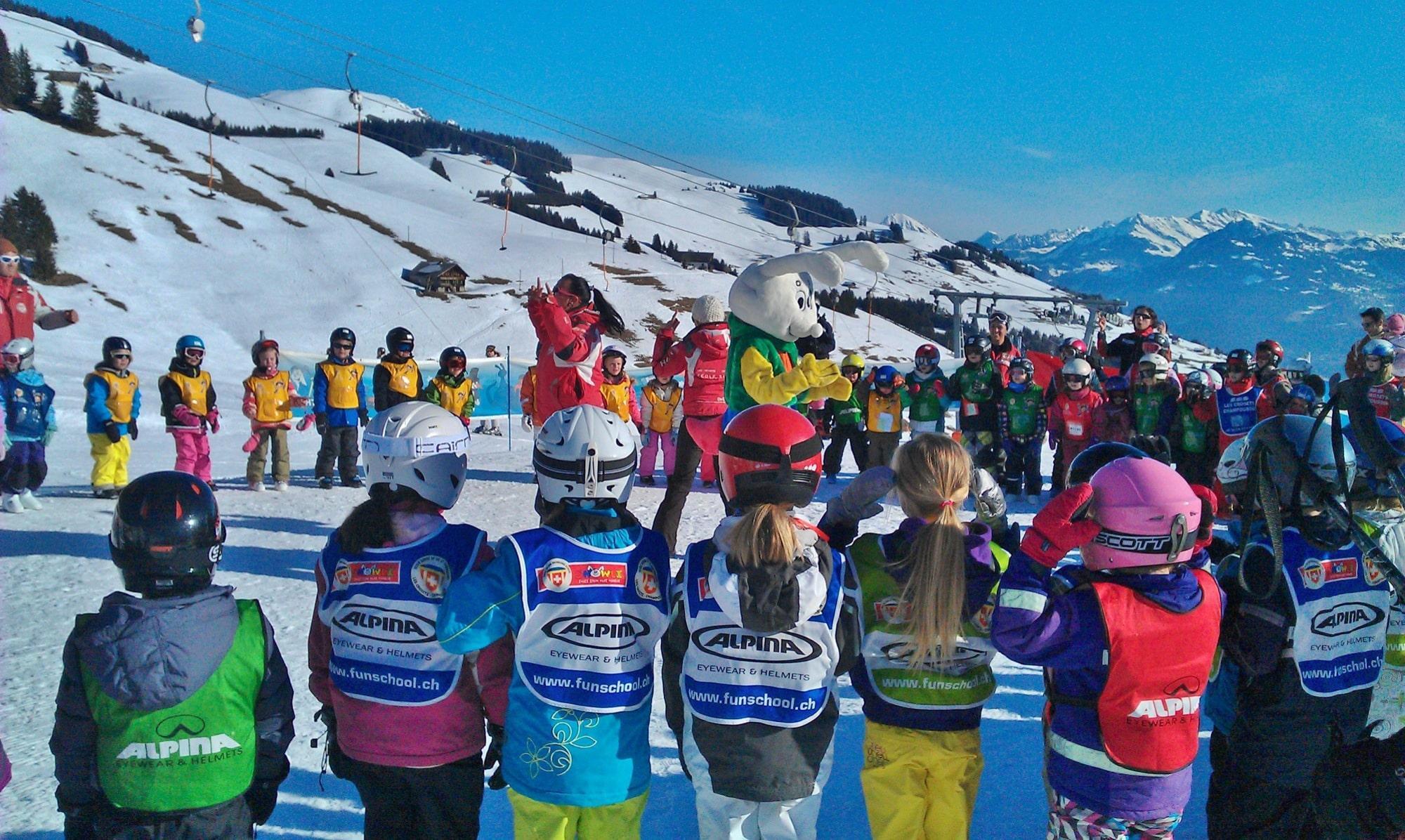 Val-d'Illiez-Les Crosets-Champoussin - Kids Ski Lessons (from 4 y.) for All Levels