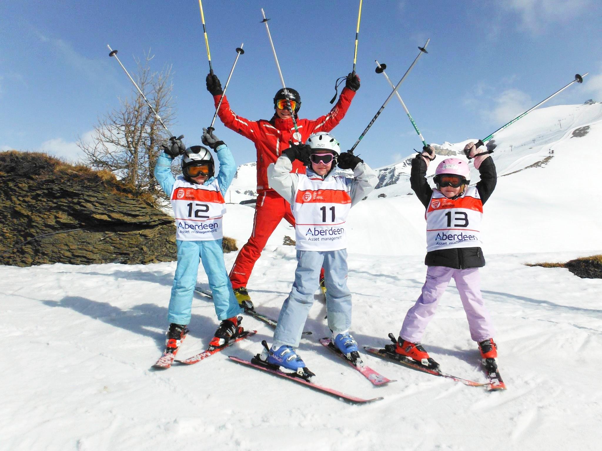 Crans Montana - Kids Ski Lessons