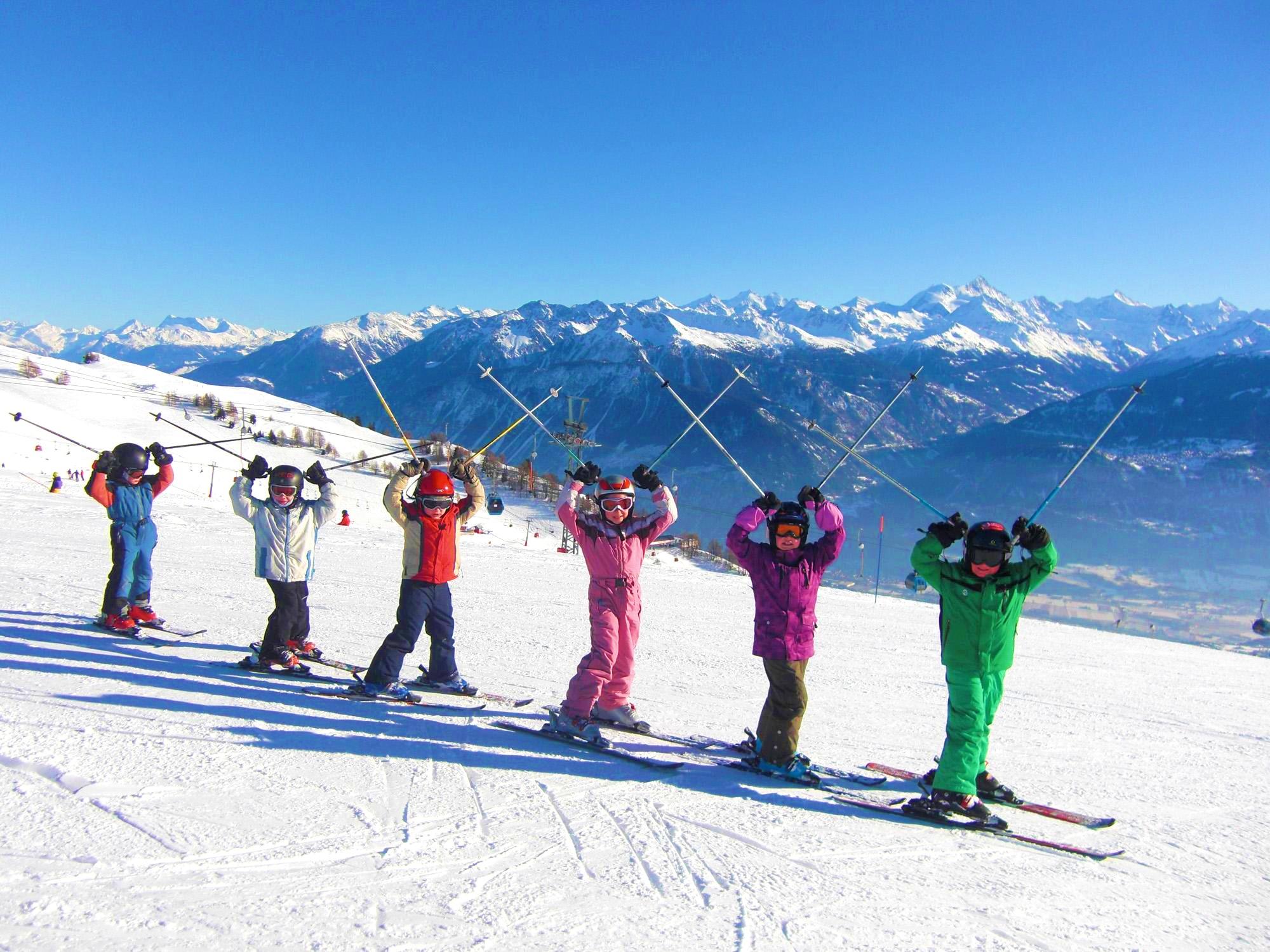 Crans Montana - Kids Ski Lessons