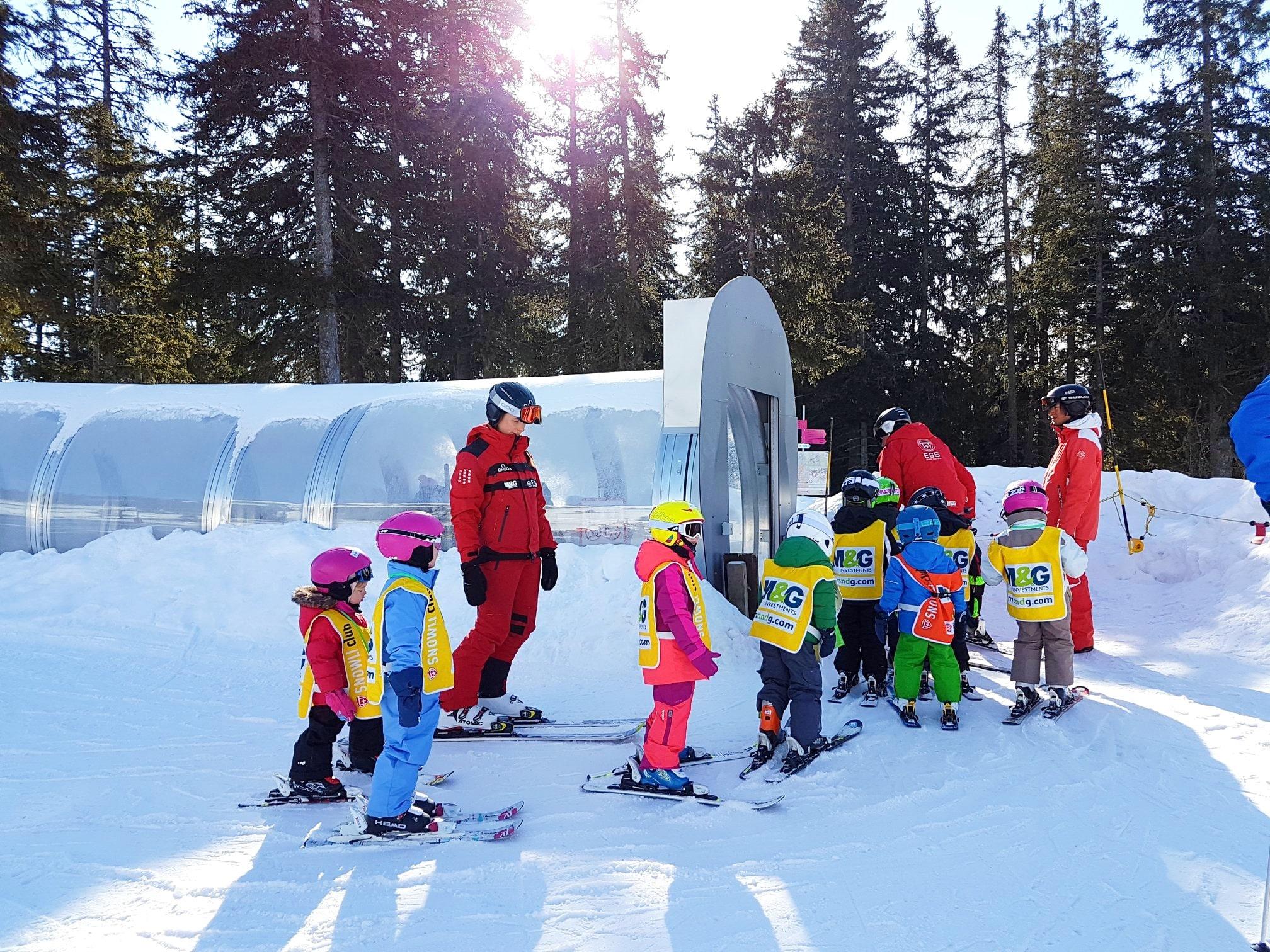 Crans Montana - Kids Ski Lessons
