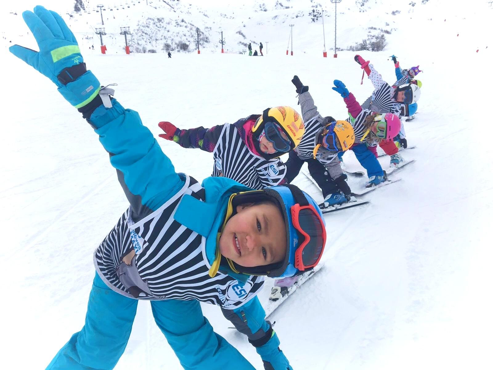 La Toussuire - Kids Ski Lessons