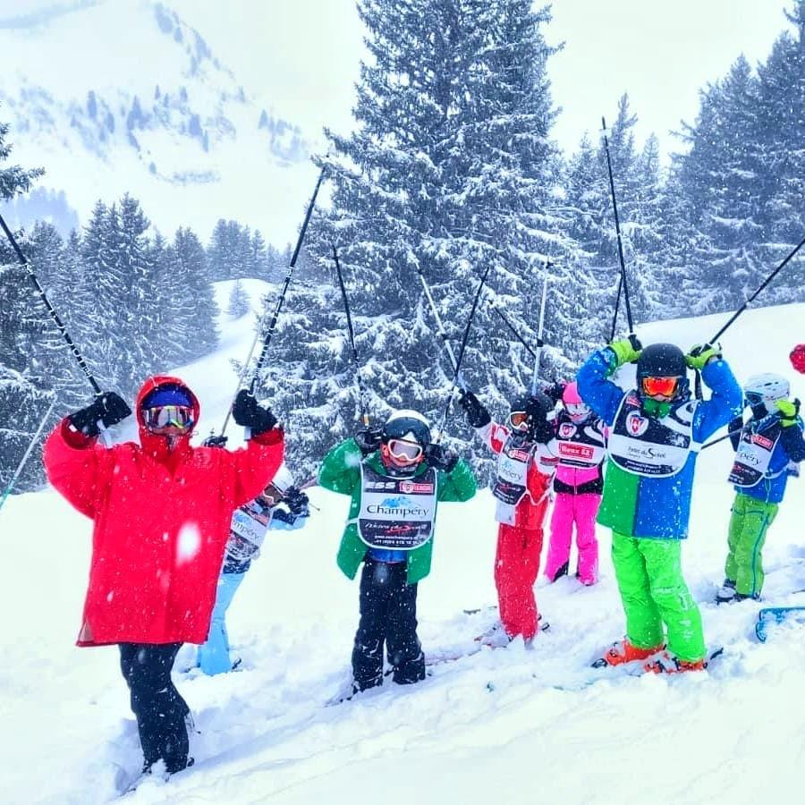 Champery - Kids Ski Lessons (7-17 y.) - Weekend